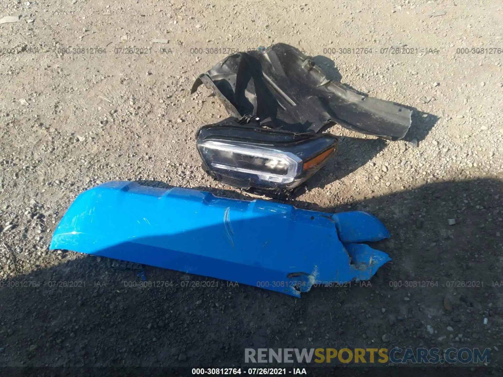 12 Photograph of a damaged car 3TMCZ5AN3MM388953 TOYOTA TACOMA 4WD 2021