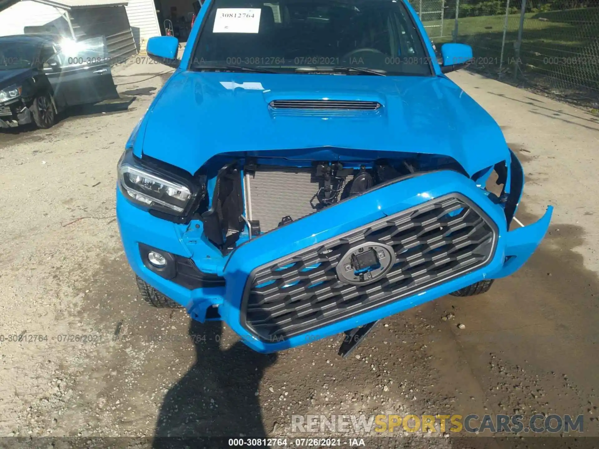 6 Photograph of a damaged car 3TMCZ5AN3MM388953 TOYOTA TACOMA 4WD 2021