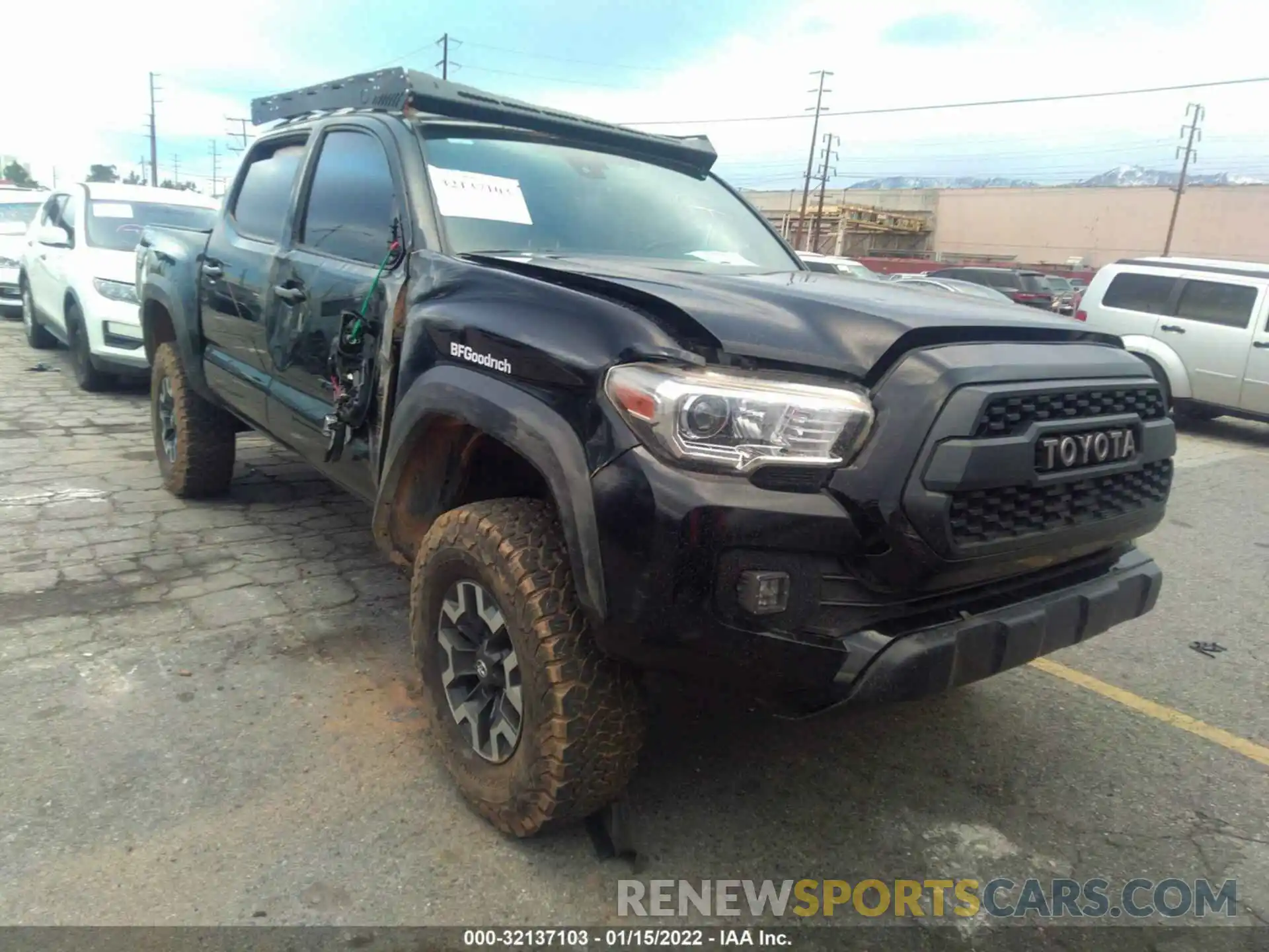 1 Фотография поврежденного автомобиля 3TMCZ5AN3MM395983 TOYOTA TACOMA 4WD 2021