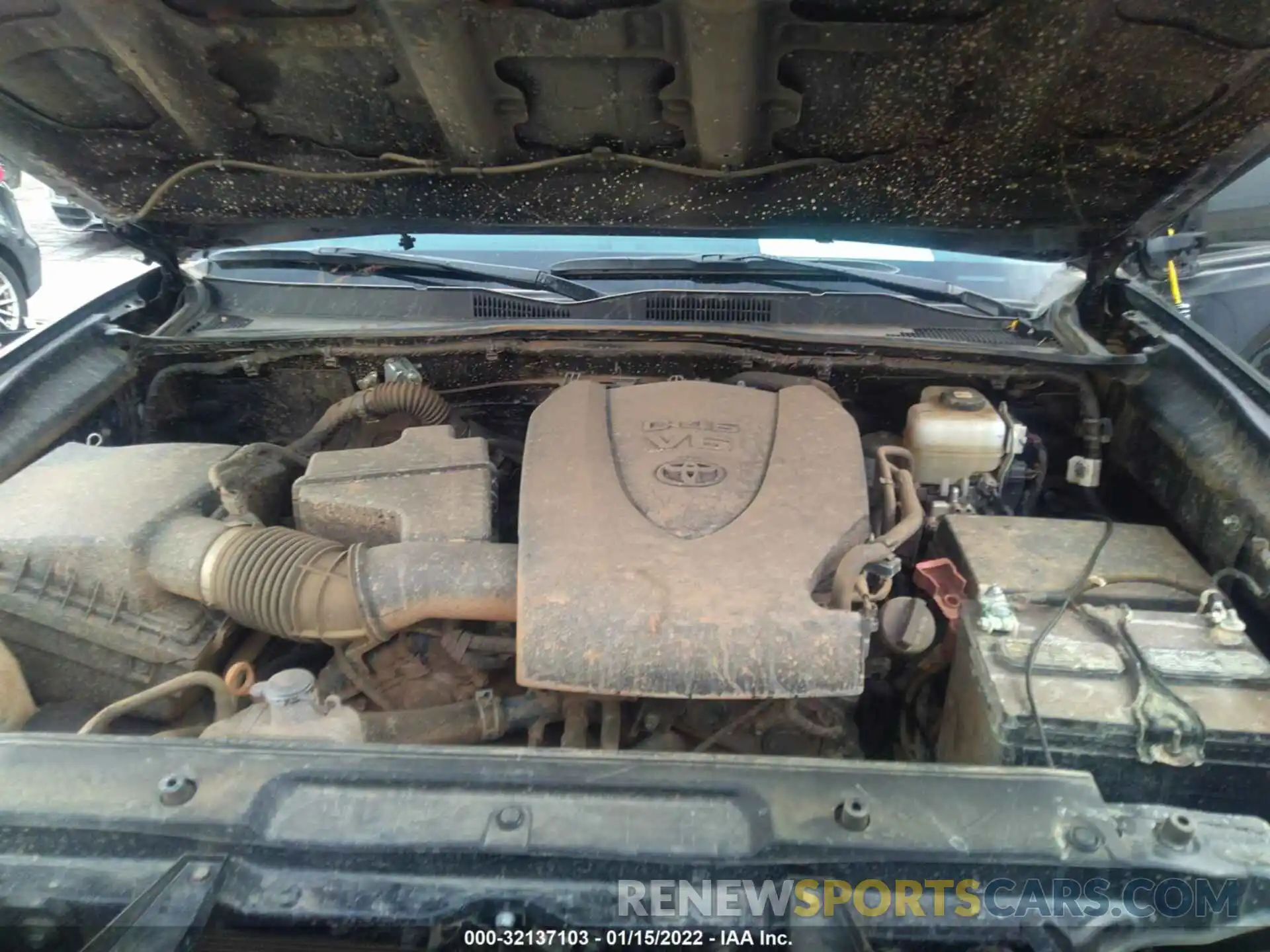 10 Photograph of a damaged car 3TMCZ5AN3MM395983 TOYOTA TACOMA 4WD 2021