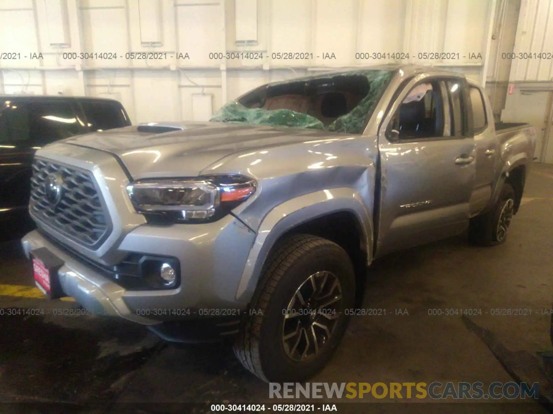 2 Фотография поврежденного автомобиля 3TMCZ5AN3MM420249 TOYOTA TACOMA 4WD 2021