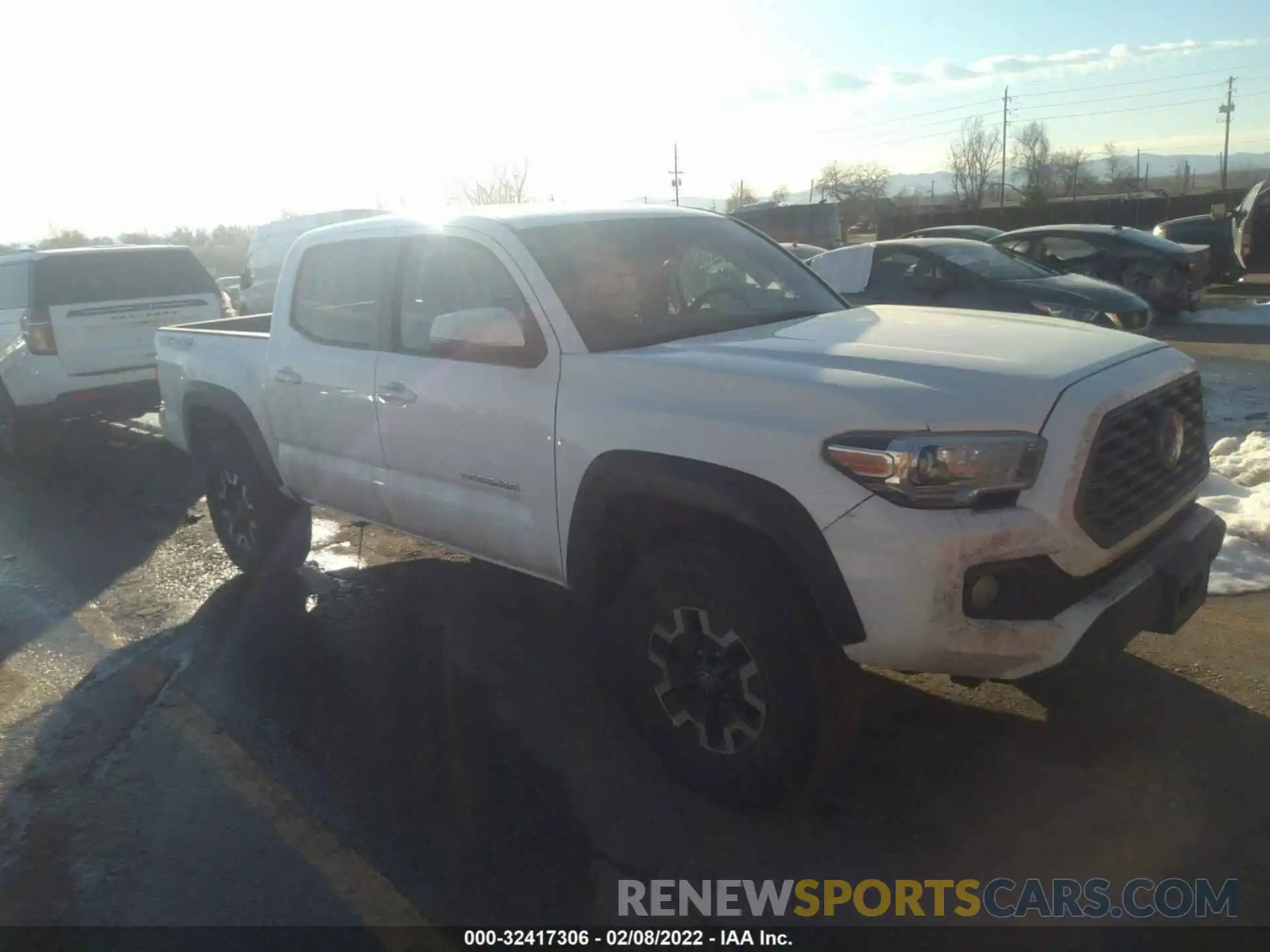 1 Фотография поврежденного автомобиля 3TMCZ5AN3MM420333 TOYOTA TACOMA 4WD 2021