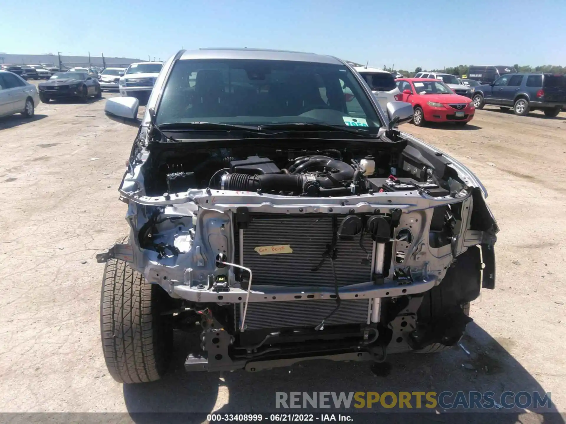 6 Photograph of a damaged car 3TMCZ5AN4MM371188 TOYOTA TACOMA 4WD 2021