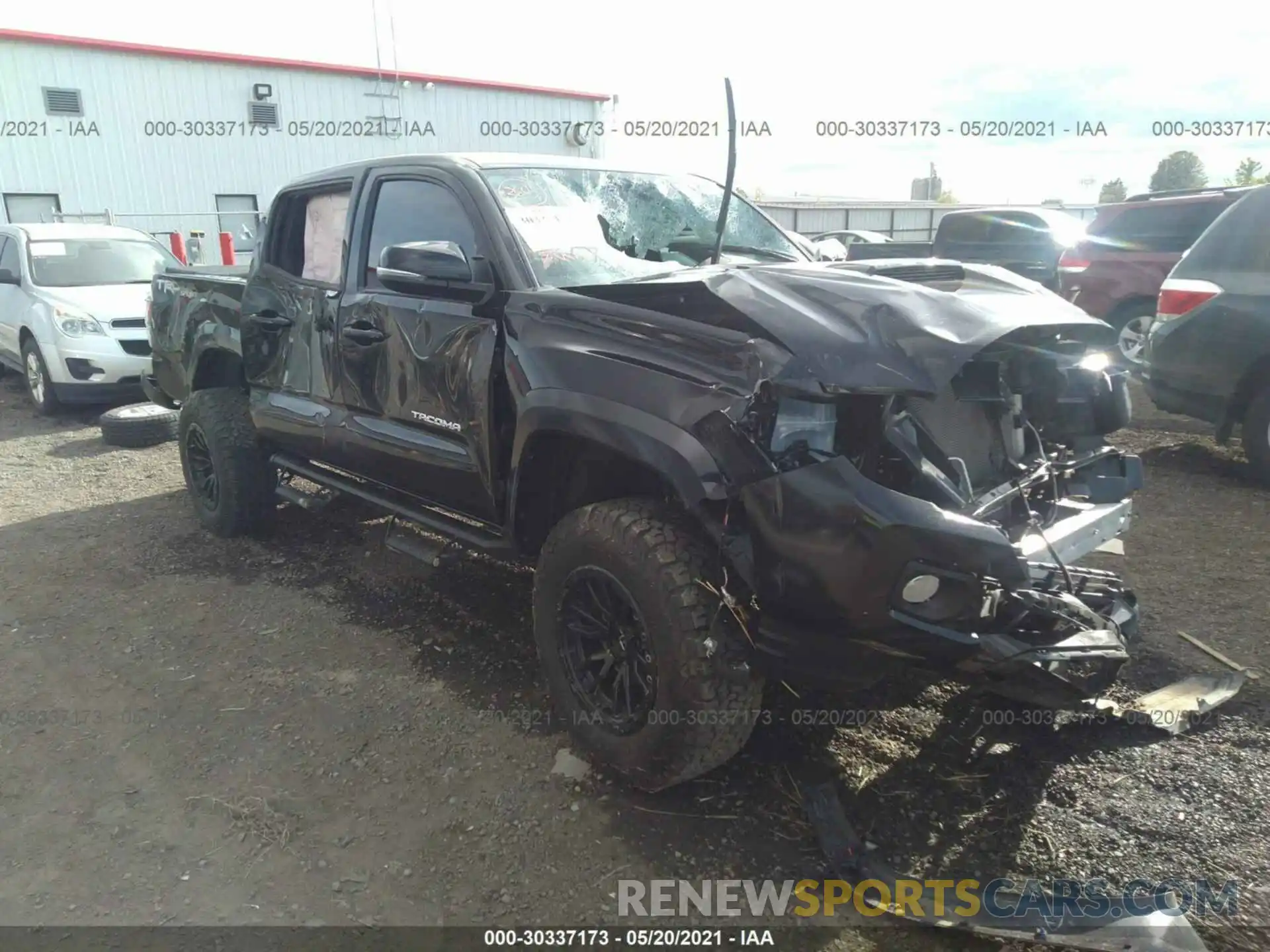 1 Photograph of a damaged car 3TMCZ5AN4MM371742 TOYOTA TACOMA 4WD 2021