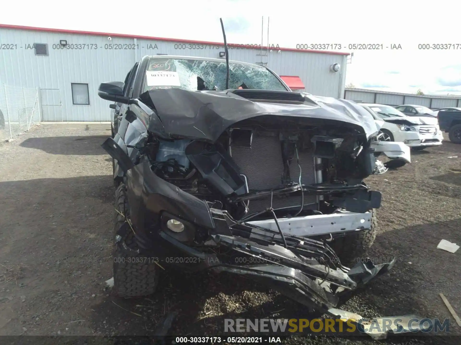 6 Photograph of a damaged car 3TMCZ5AN4MM371742 TOYOTA TACOMA 4WD 2021