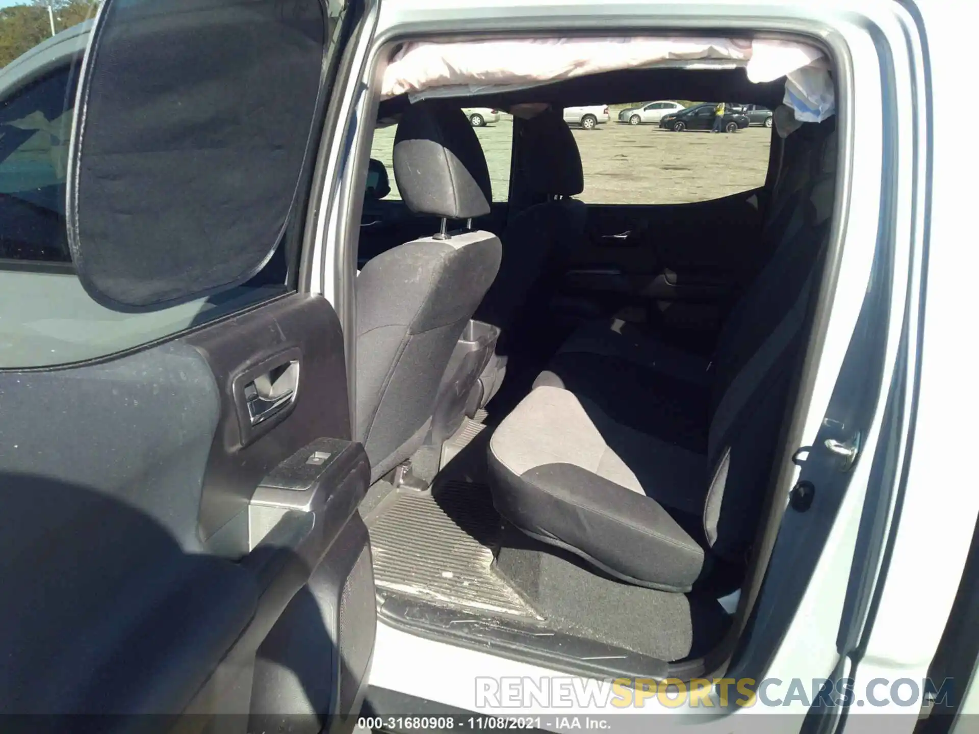 8 Photograph of a damaged car 3TMCZ5AN4MM371837 TOYOTA TACOMA 4WD 2021