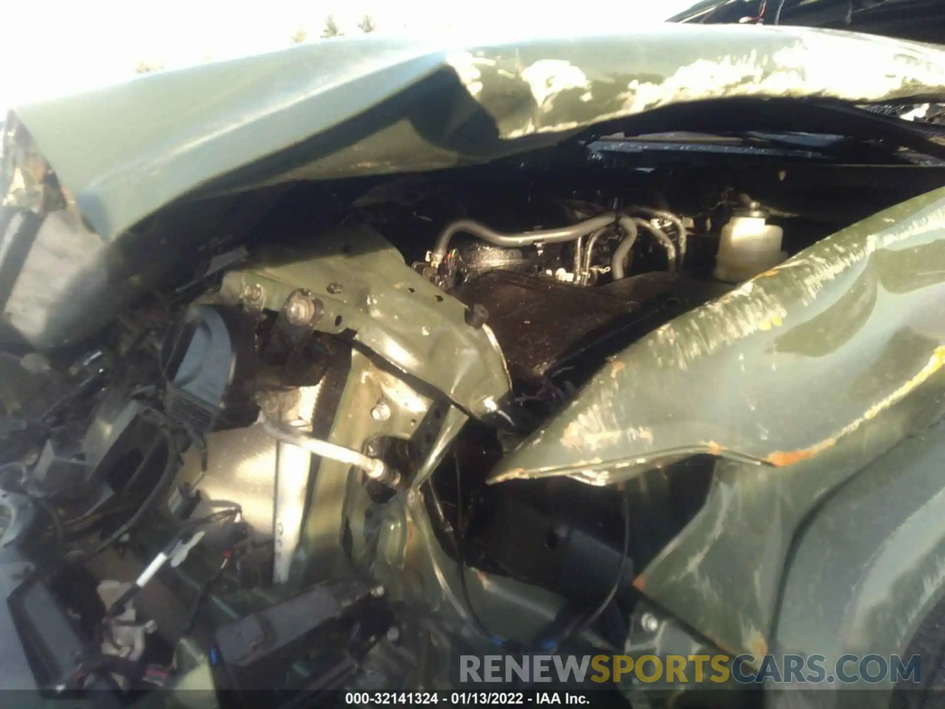 10 Photograph of a damaged car 3TMCZ5AN4MM384846 TOYOTA TACOMA 4WD 2021