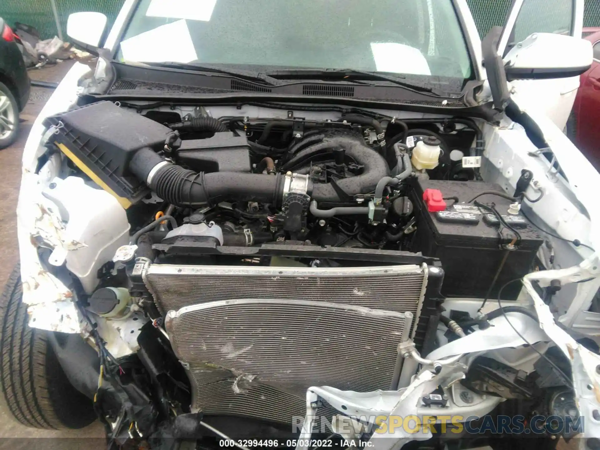 10 Photograph of a damaged car 3TMCZ5AN4MM388928 TOYOTA TACOMA 4WD 2021