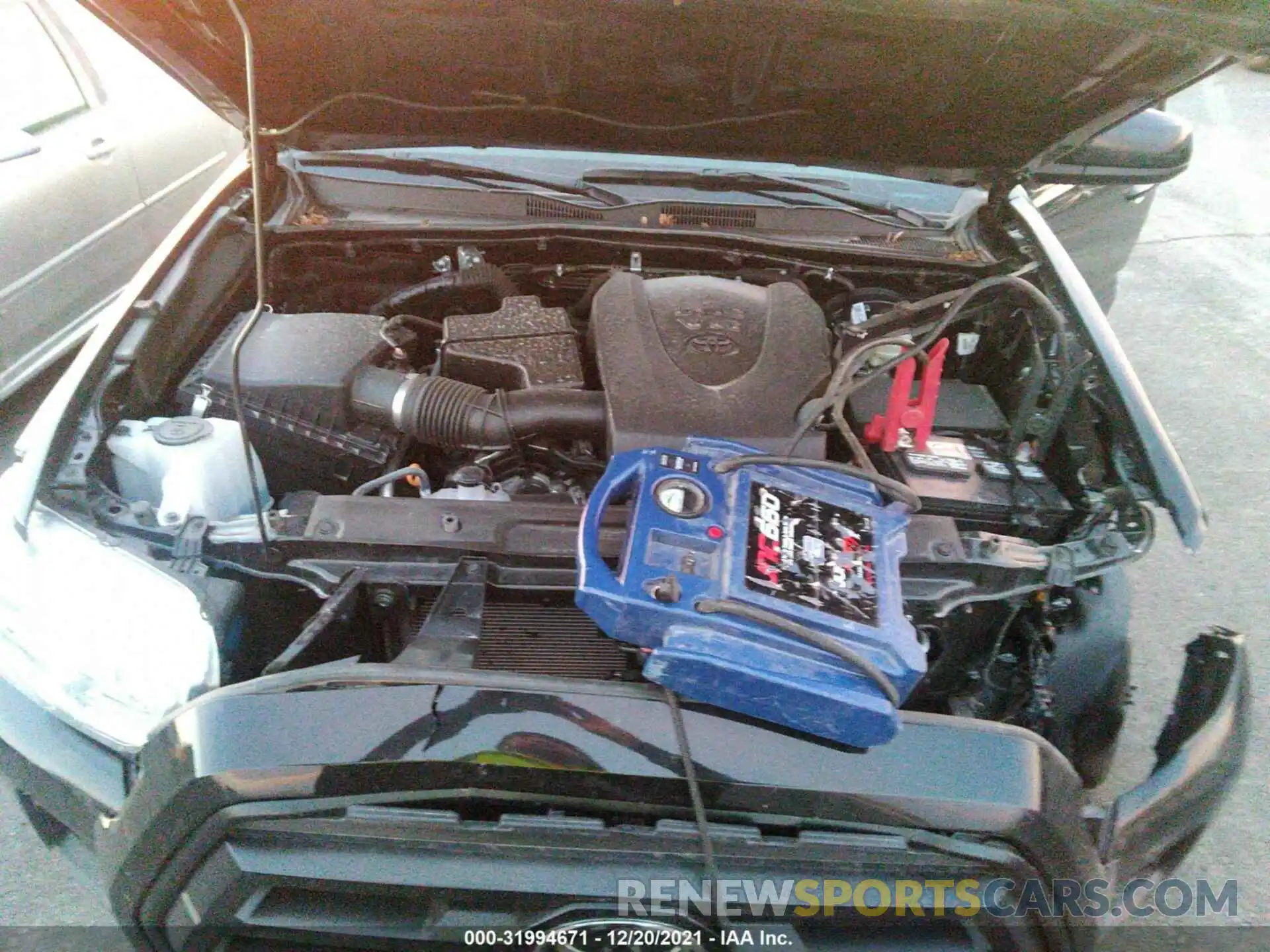 10 Photograph of a damaged car 3TMCZ5AN4MM391361 TOYOTA TACOMA 4WD 2021