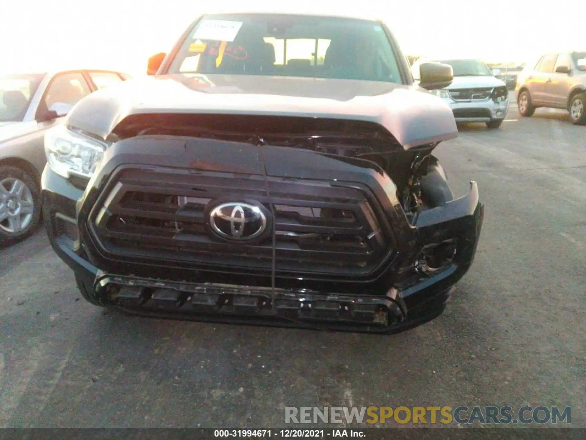 6 Photograph of a damaged car 3TMCZ5AN4MM391361 TOYOTA TACOMA 4WD 2021