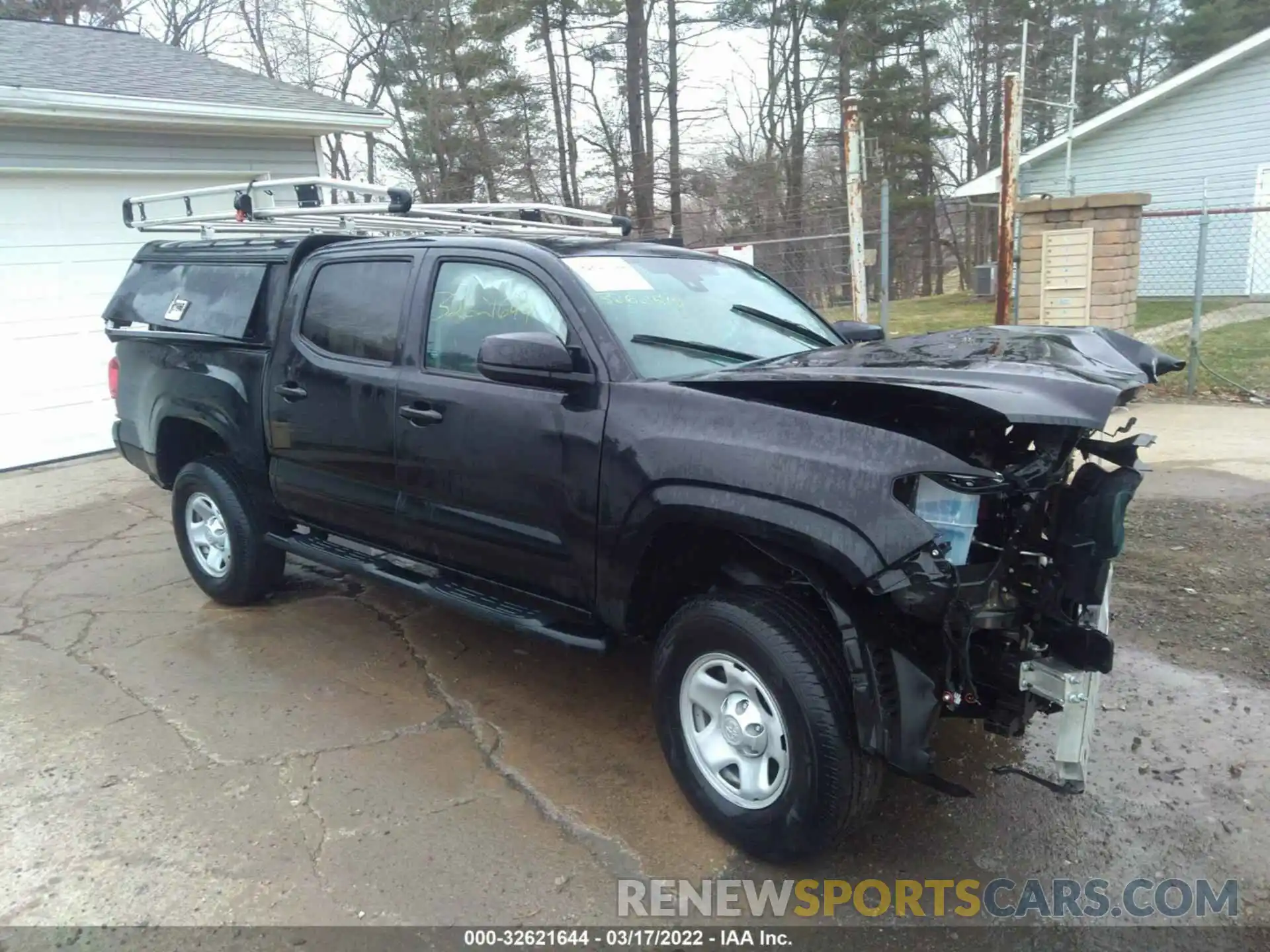 1 Photograph of a damaged car 3TMCZ5AN4MM401287 TOYOTA TACOMA 4WD 2021