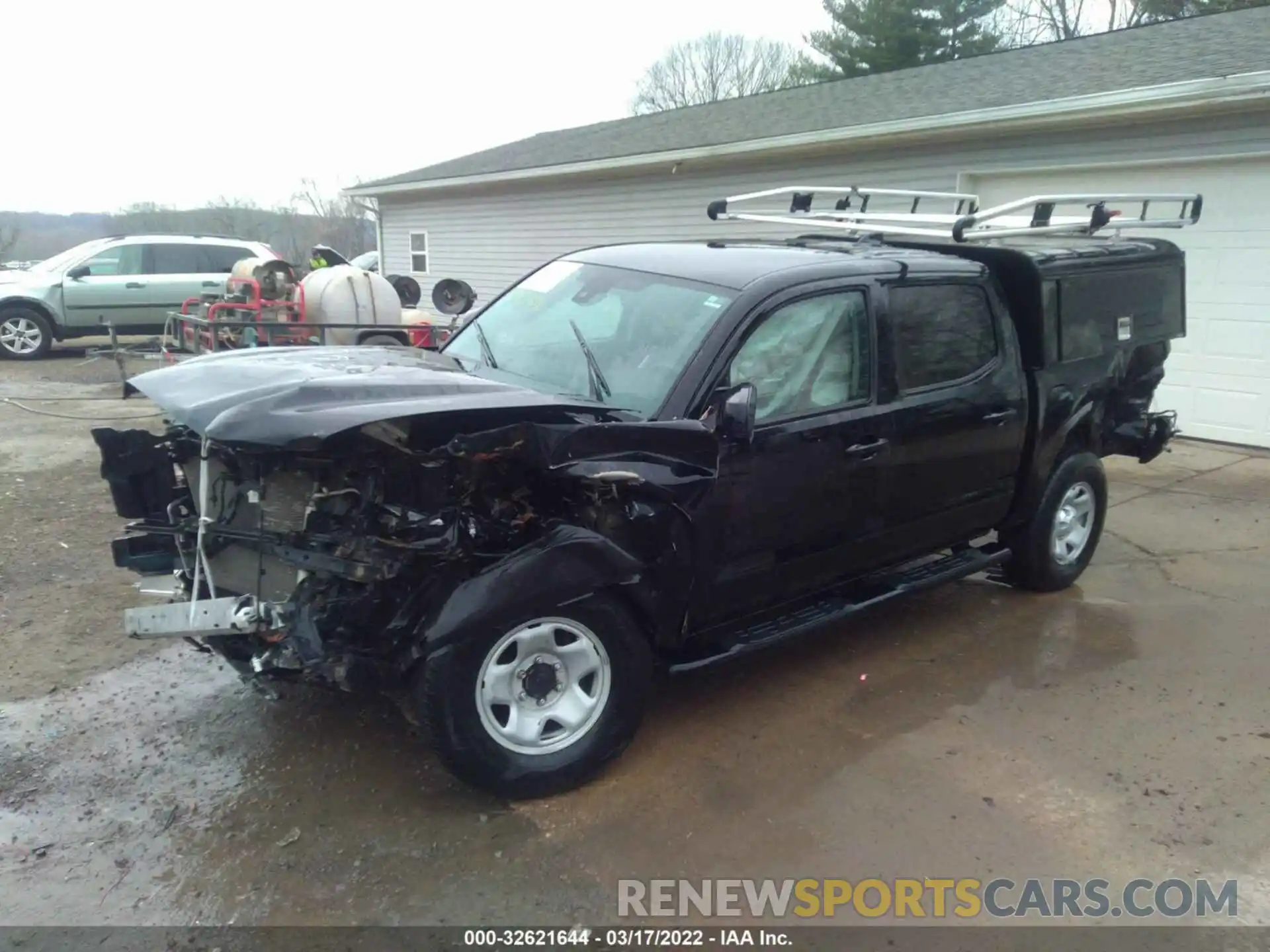 2 Photograph of a damaged car 3TMCZ5AN4MM401287 TOYOTA TACOMA 4WD 2021