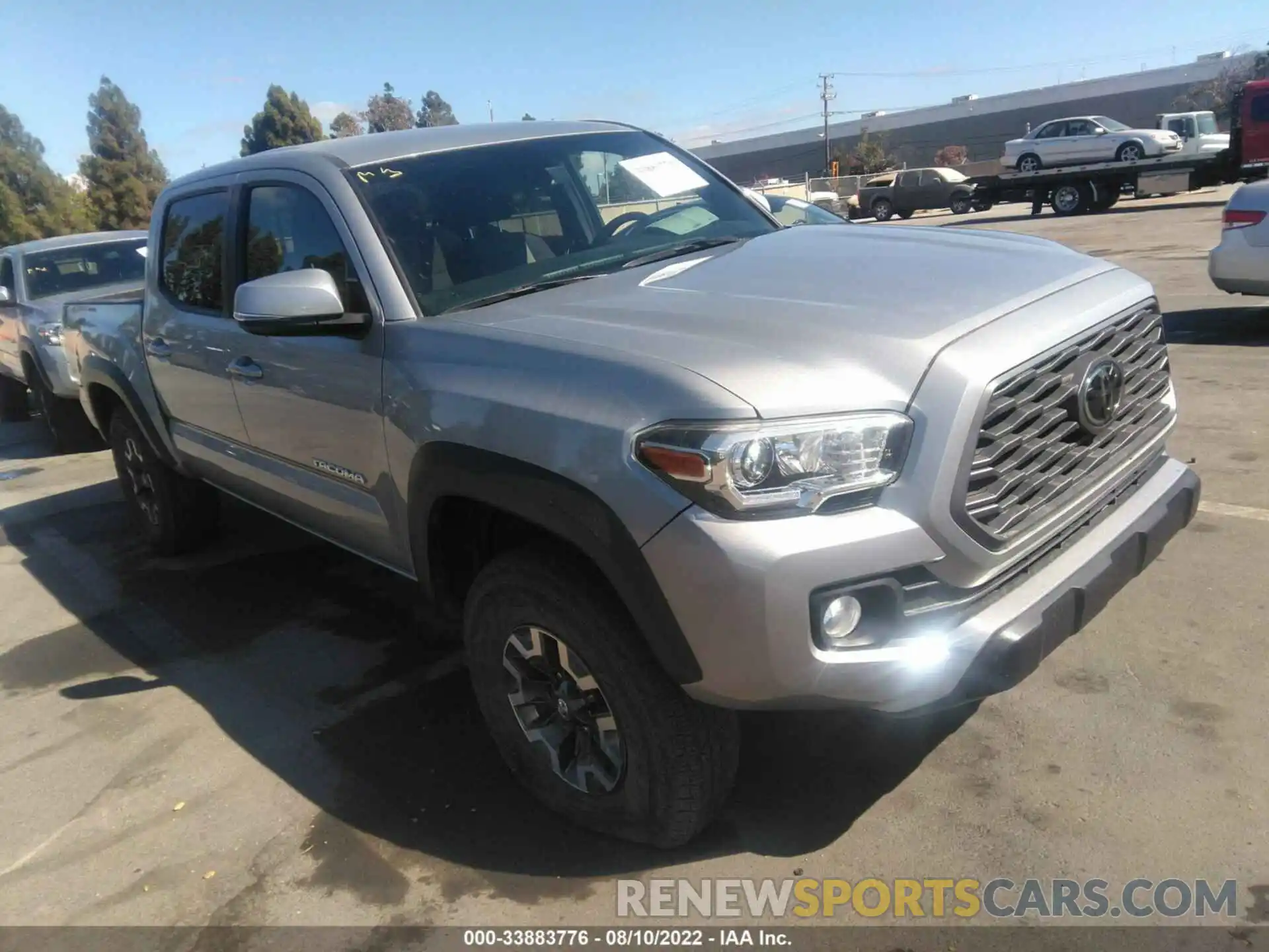 1 Photograph of a damaged car 3TMCZ5AN4MM401645 TOYOTA TACOMA 4WD 2021