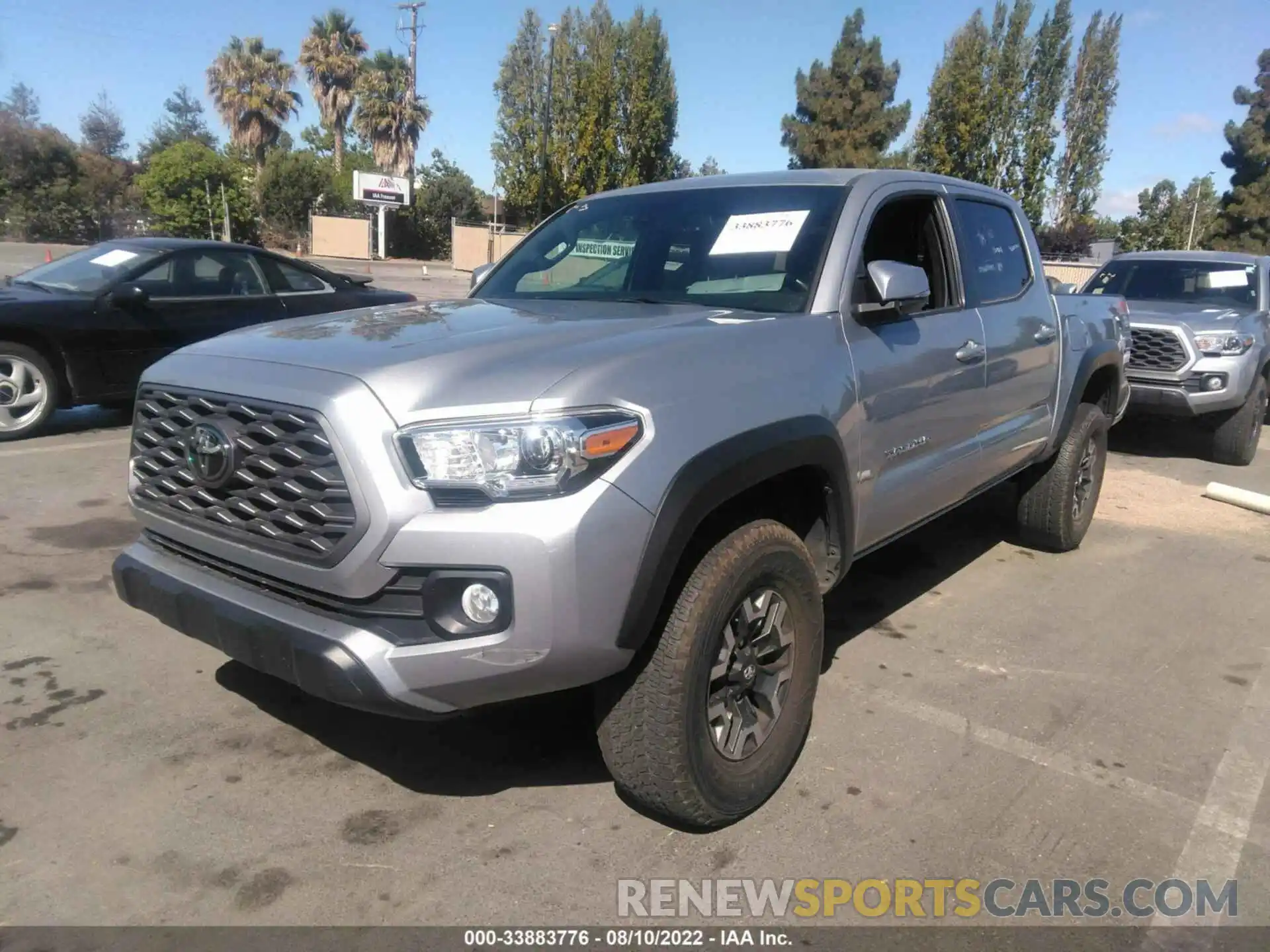 2 Photograph of a damaged car 3TMCZ5AN4MM401645 TOYOTA TACOMA 4WD 2021