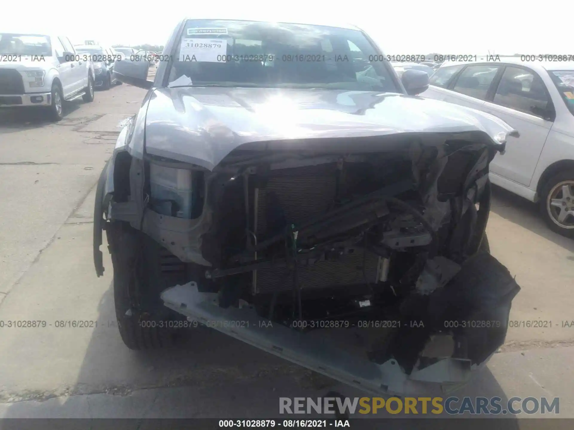 6 Photograph of a damaged car 3TMCZ5AN4MM408742 TOYOTA TACOMA 4WD 2021