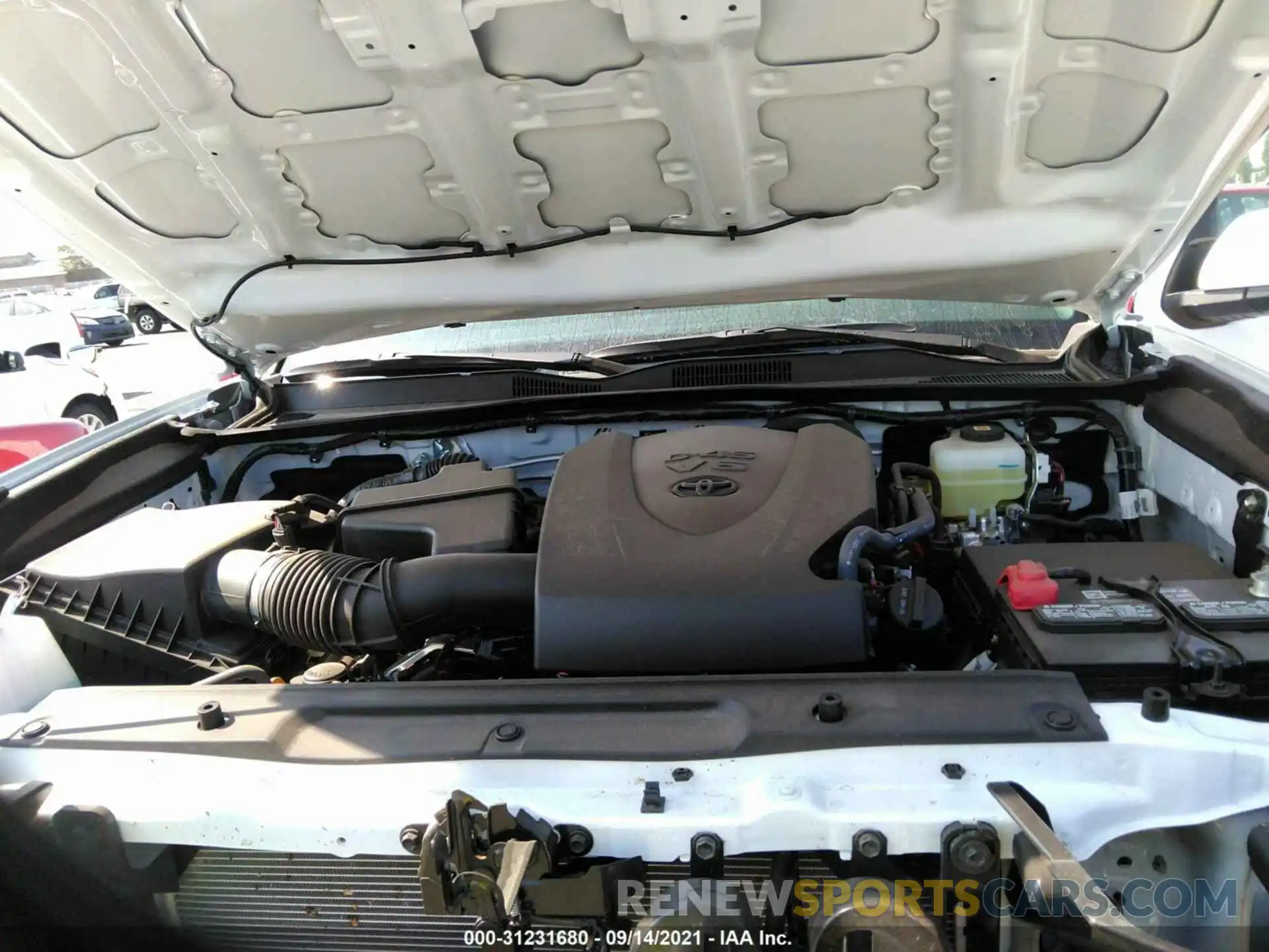 10 Photograph of a damaged car 3TMCZ5AN4MM435164 TOYOTA TACOMA 4WD 2021