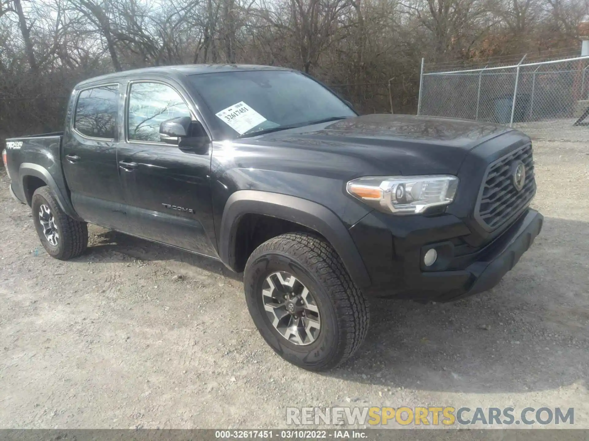 1 Photograph of a damaged car 3TMCZ5AN5MM371362 TOYOTA TACOMA 4WD 2021