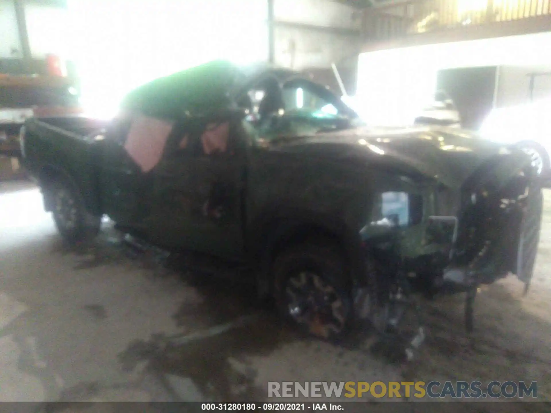 1 Photograph of a damaged car 3TMCZ5AN5MM374889 TOYOTA TACOMA 4WD 2021