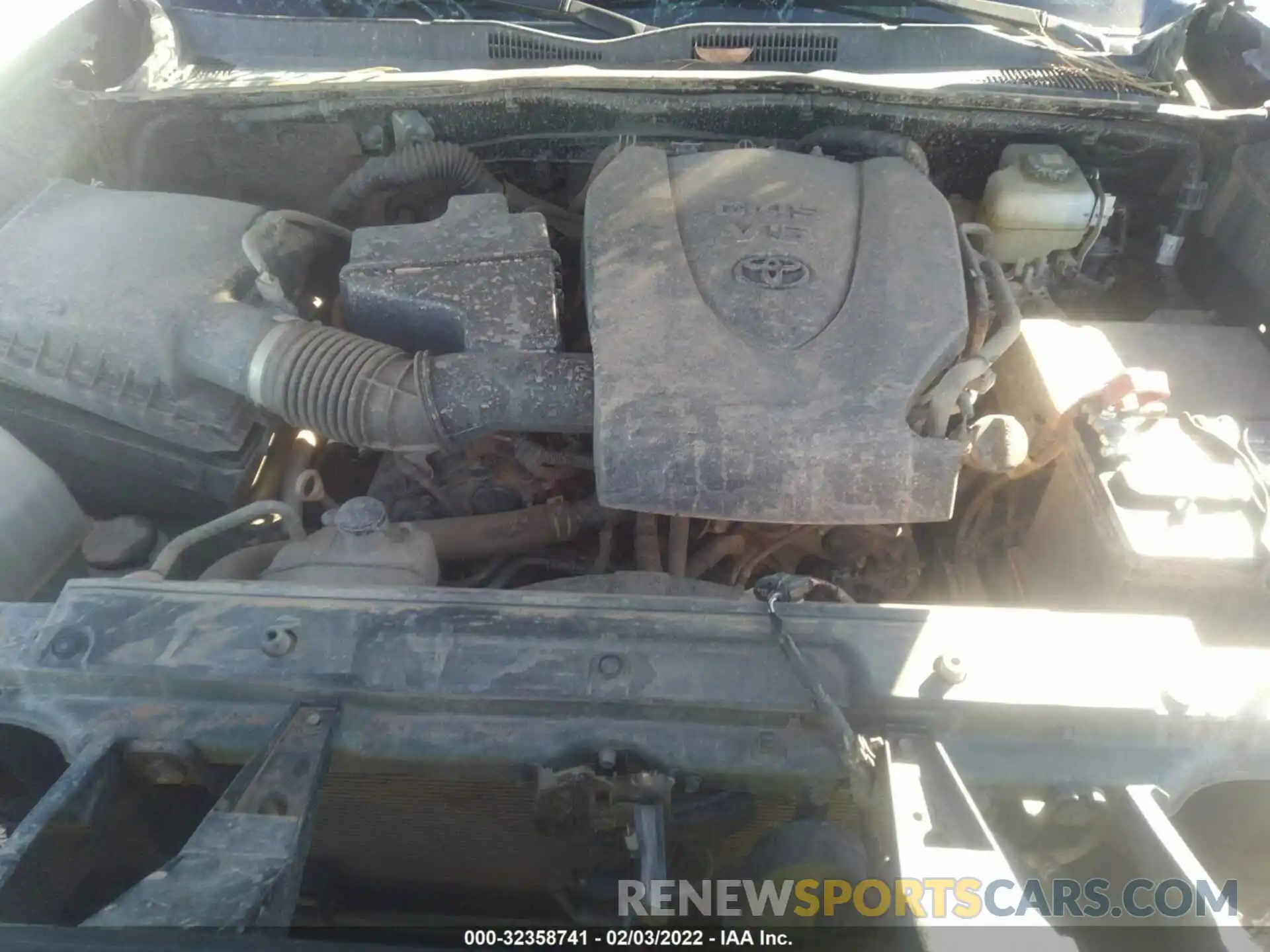 10 Photograph of a damaged car 3TMCZ5AN5MM377131 TOYOTA TACOMA 4WD 2021