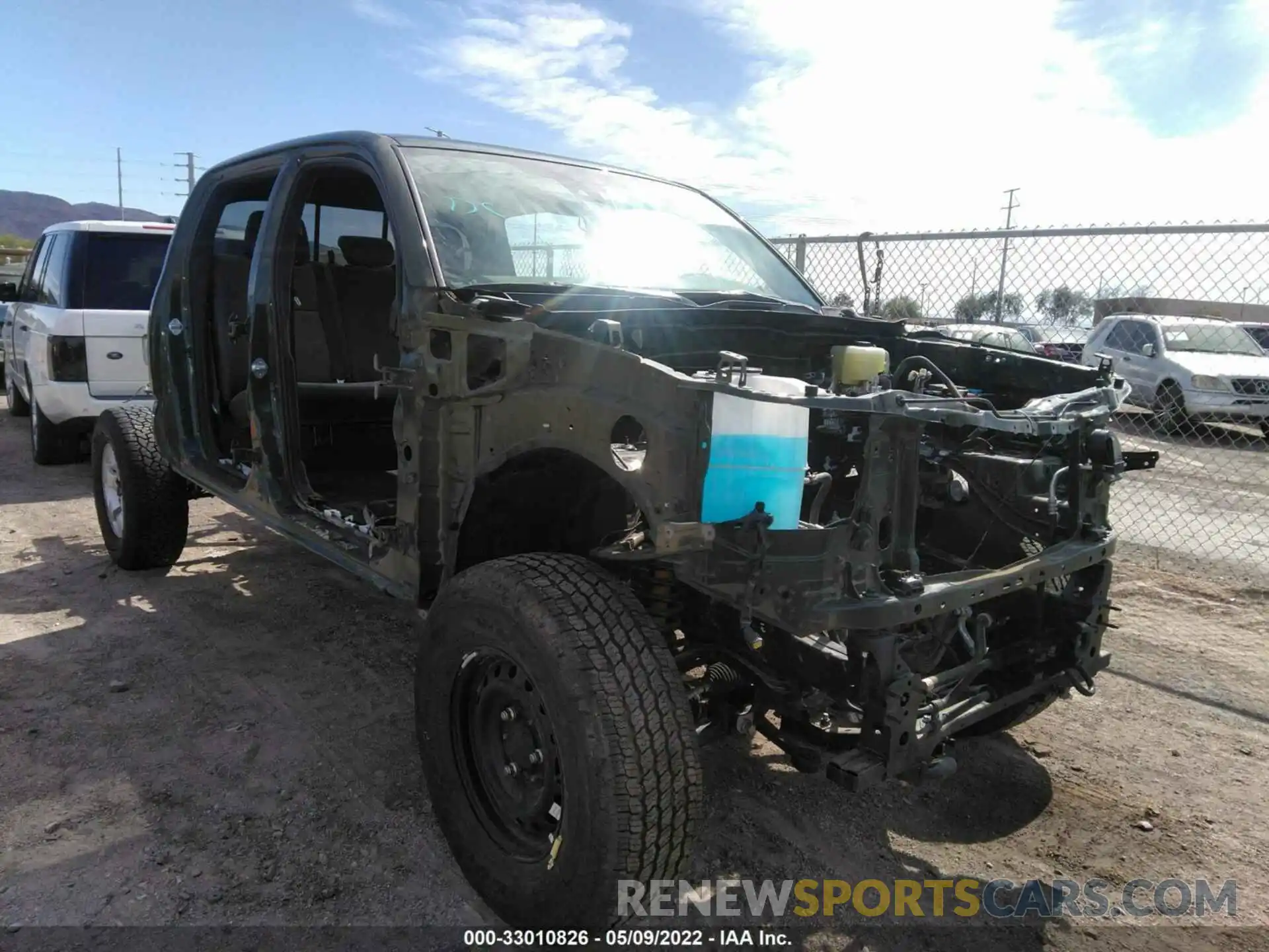 1 Photograph of a damaged car 3TMCZ5AN5MM414307 TOYOTA TACOMA 4WD 2021