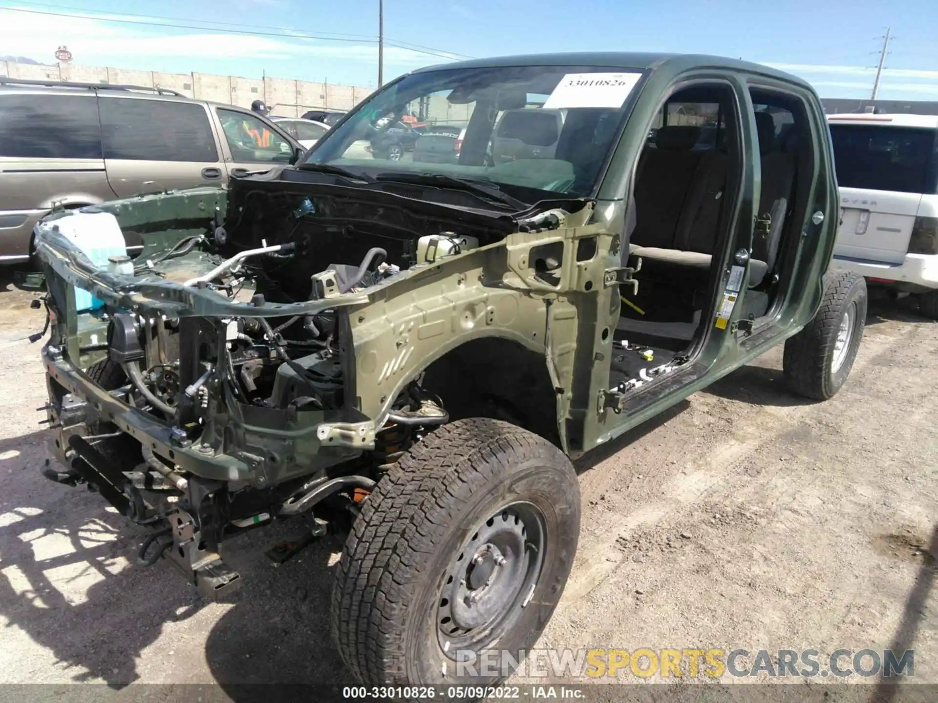 6 Photograph of a damaged car 3TMCZ5AN5MM414307 TOYOTA TACOMA 4WD 2021