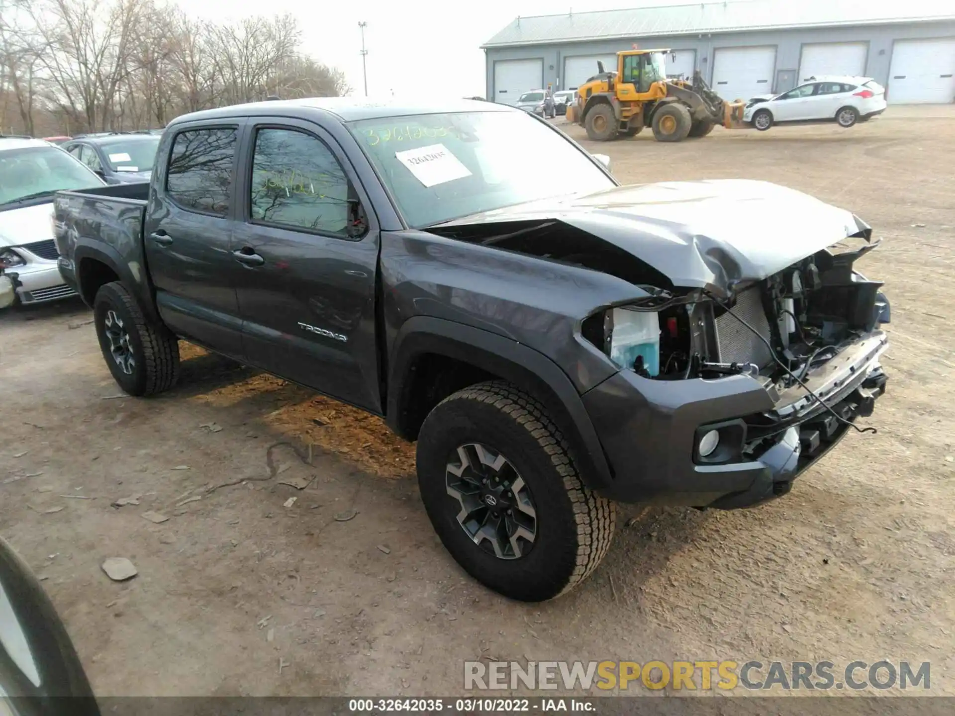 1 Photograph of a damaged car 3TMCZ5AN5MM421077 TOYOTA TACOMA 4WD 2021