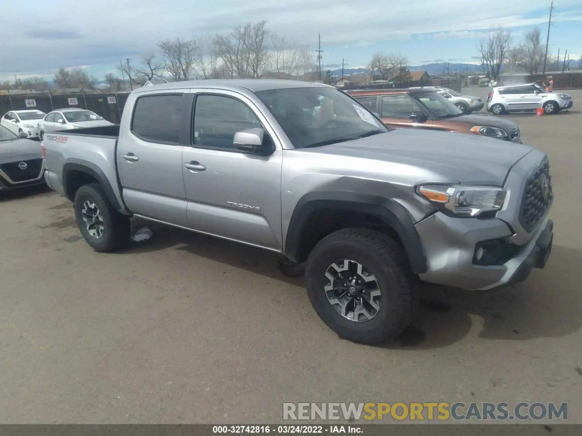 1 Photograph of a damaged car 3TMCZ5AN5MM422925 TOYOTA TACOMA 4WD 2021