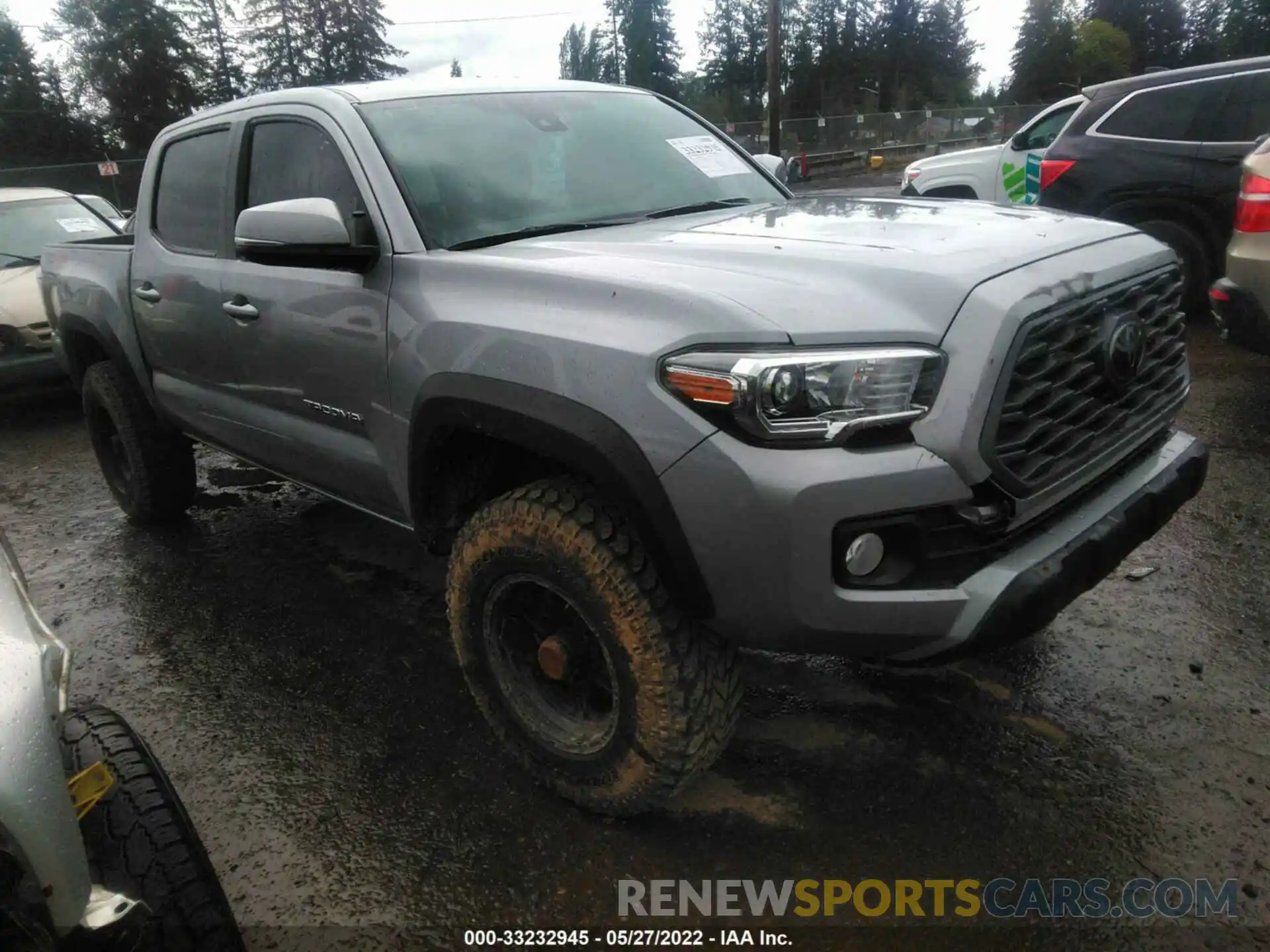 1 Photograph of a damaged car 3TMCZ5AN5MM423850 TOYOTA TACOMA 4WD 2021