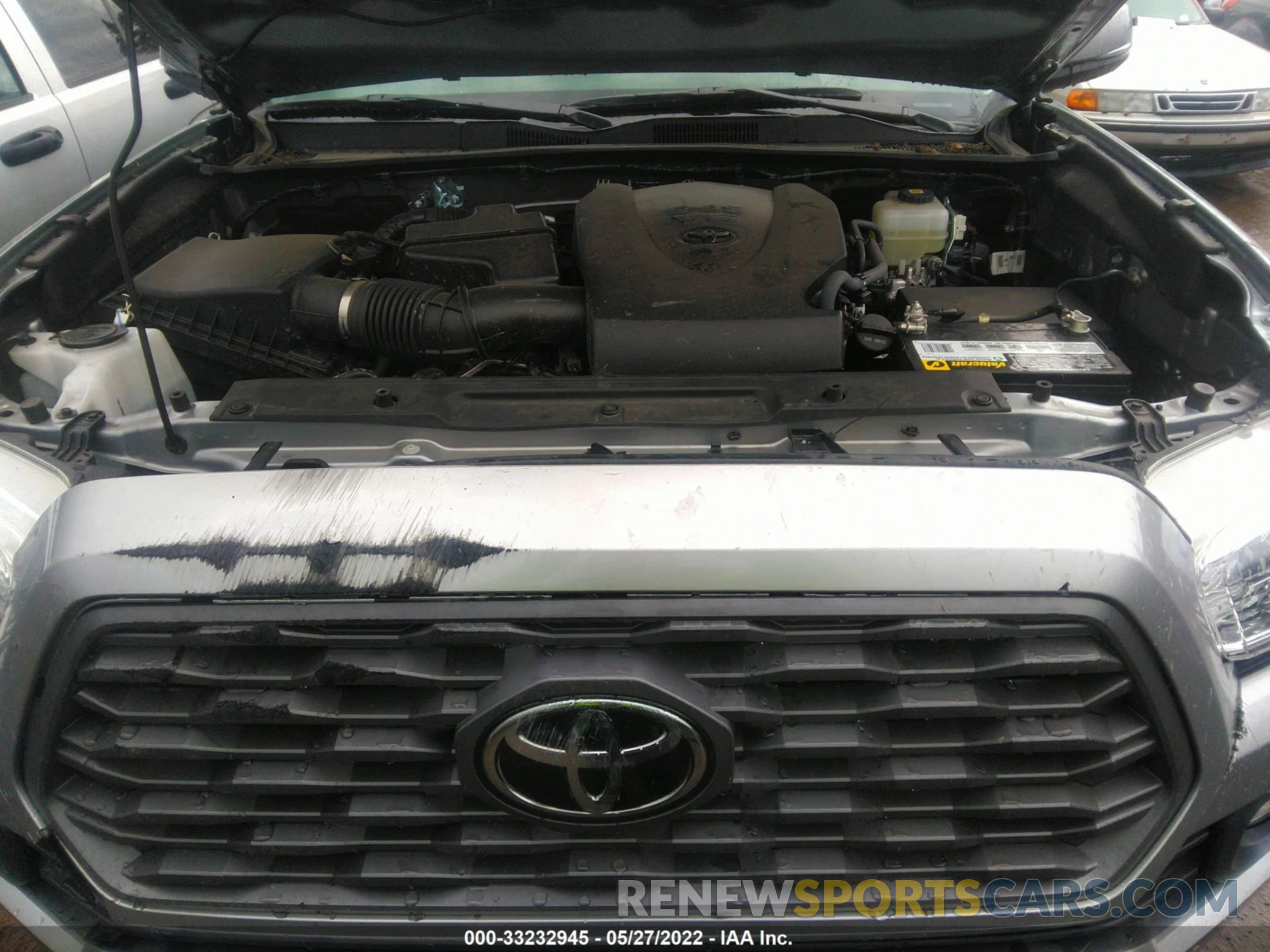 10 Photograph of a damaged car 3TMCZ5AN5MM423850 TOYOTA TACOMA 4WD 2021