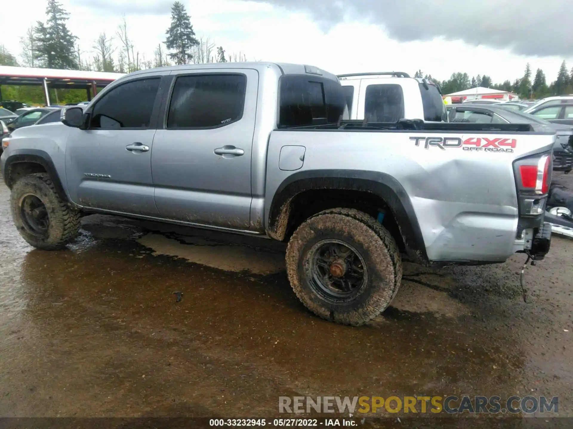 6 Photograph of a damaged car 3TMCZ5AN5MM423850 TOYOTA TACOMA 4WD 2021