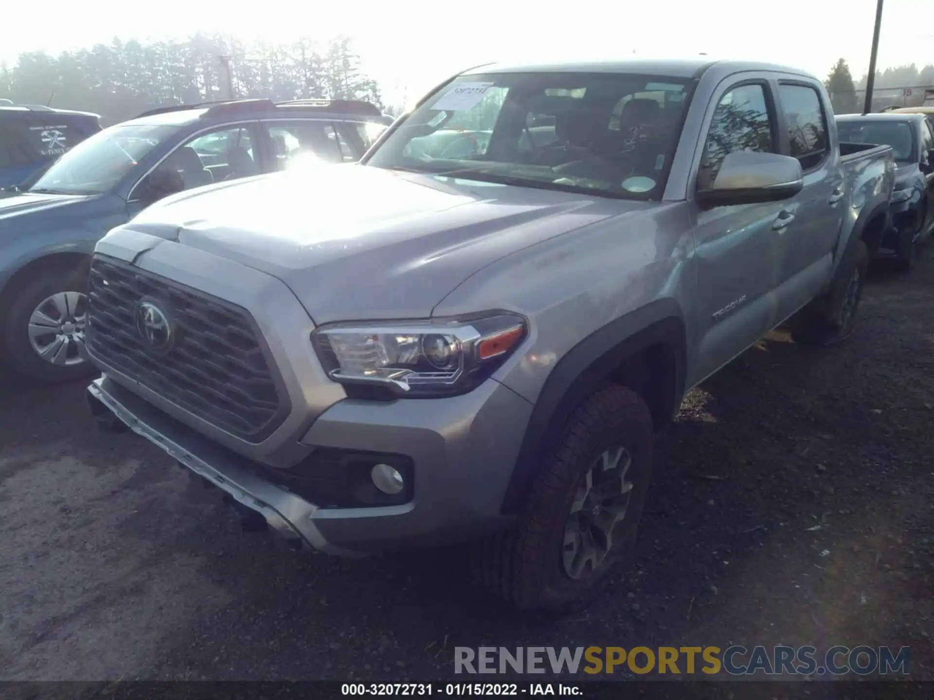 2 Фотография поврежденного автомобиля 3TMCZ5AN5MM423878 TOYOTA TACOMA 4WD 2021