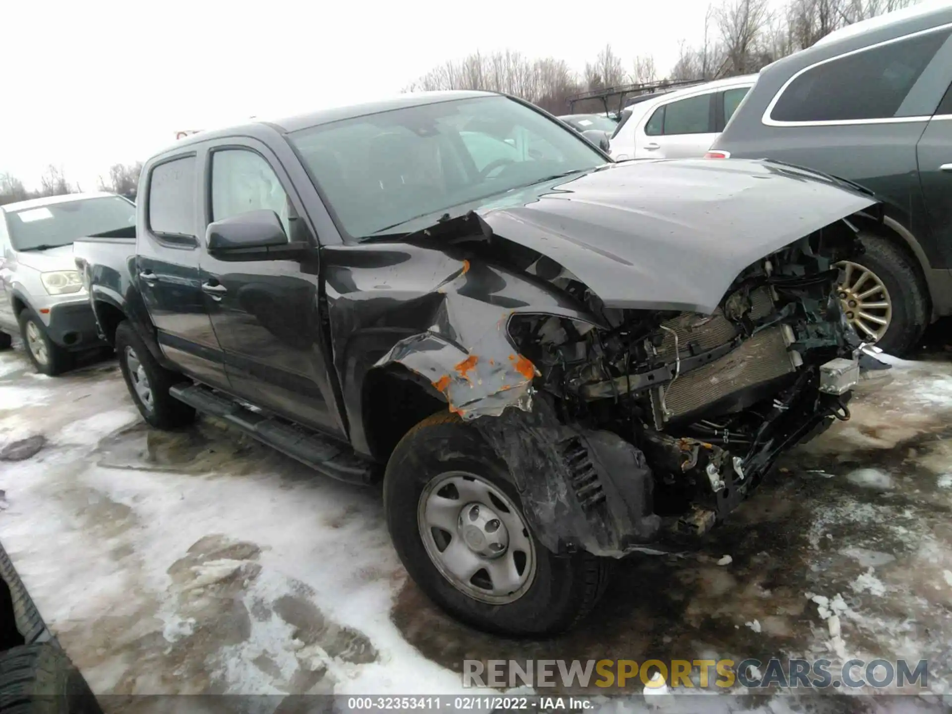 1 Photograph of a damaged car 3TMCZ5AN5MM430510 TOYOTA TACOMA 4WD 2021