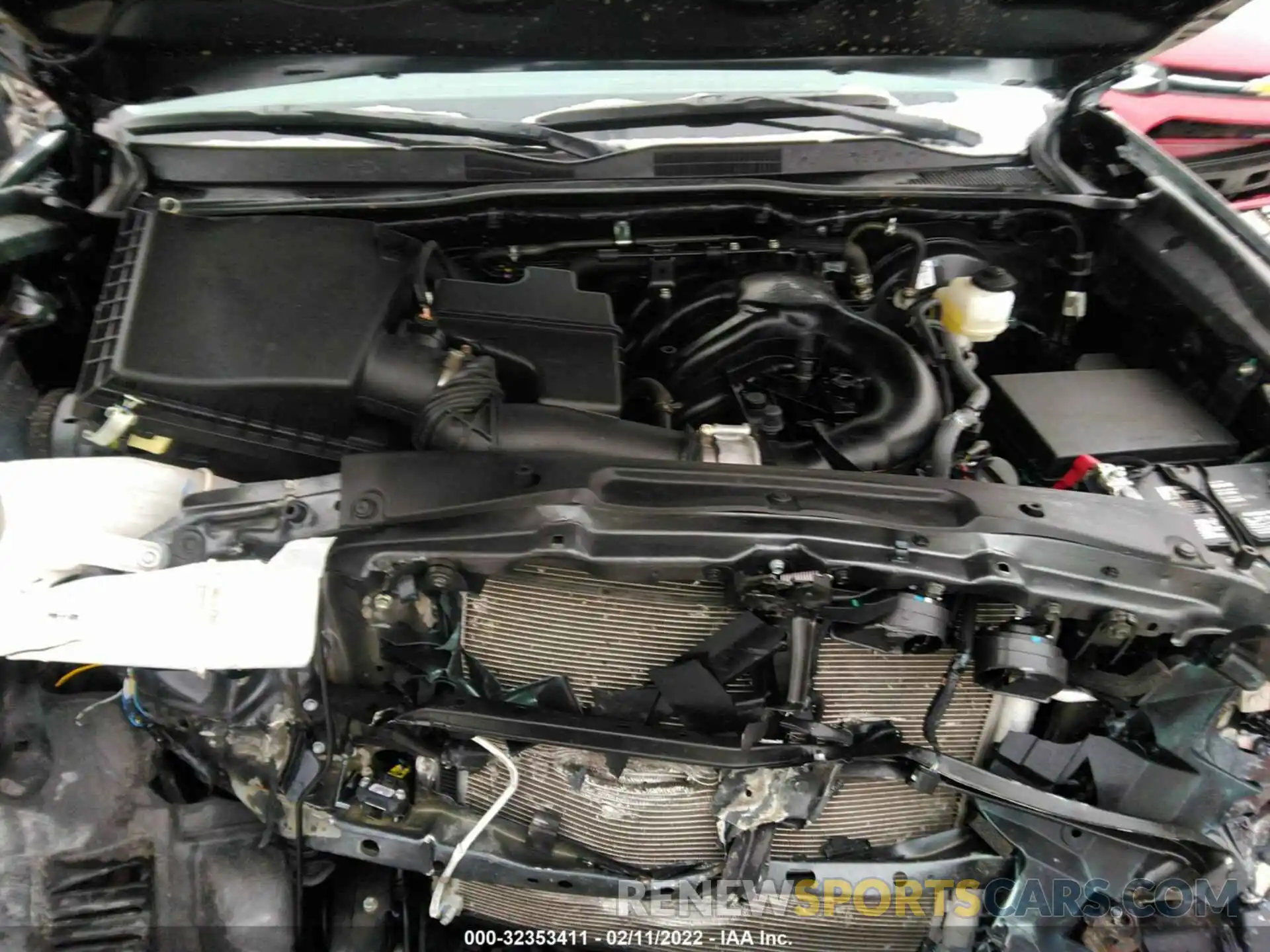 10 Photograph of a damaged car 3TMCZ5AN5MM430510 TOYOTA TACOMA 4WD 2021