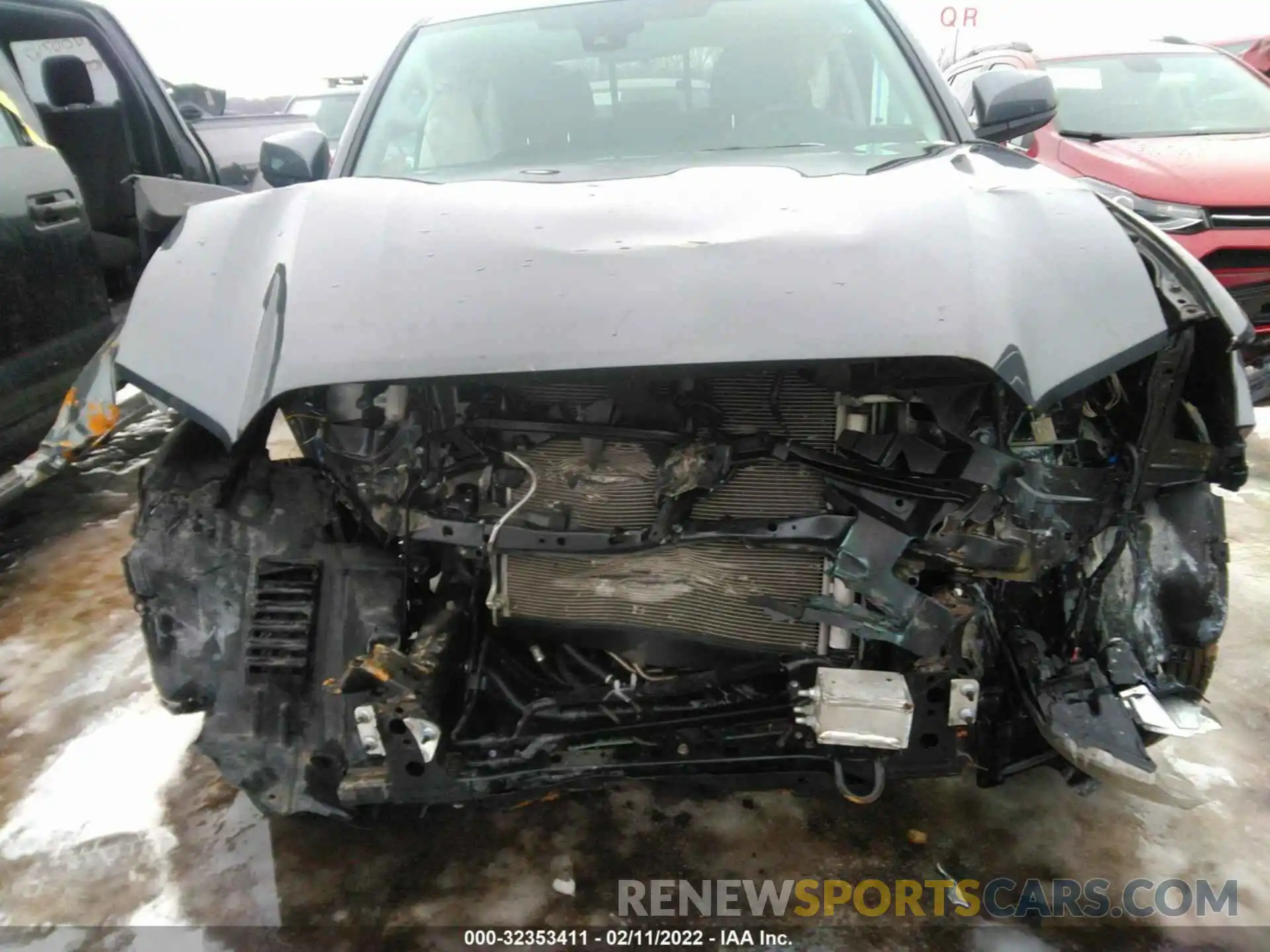 6 Photograph of a damaged car 3TMCZ5AN5MM430510 TOYOTA TACOMA 4WD 2021