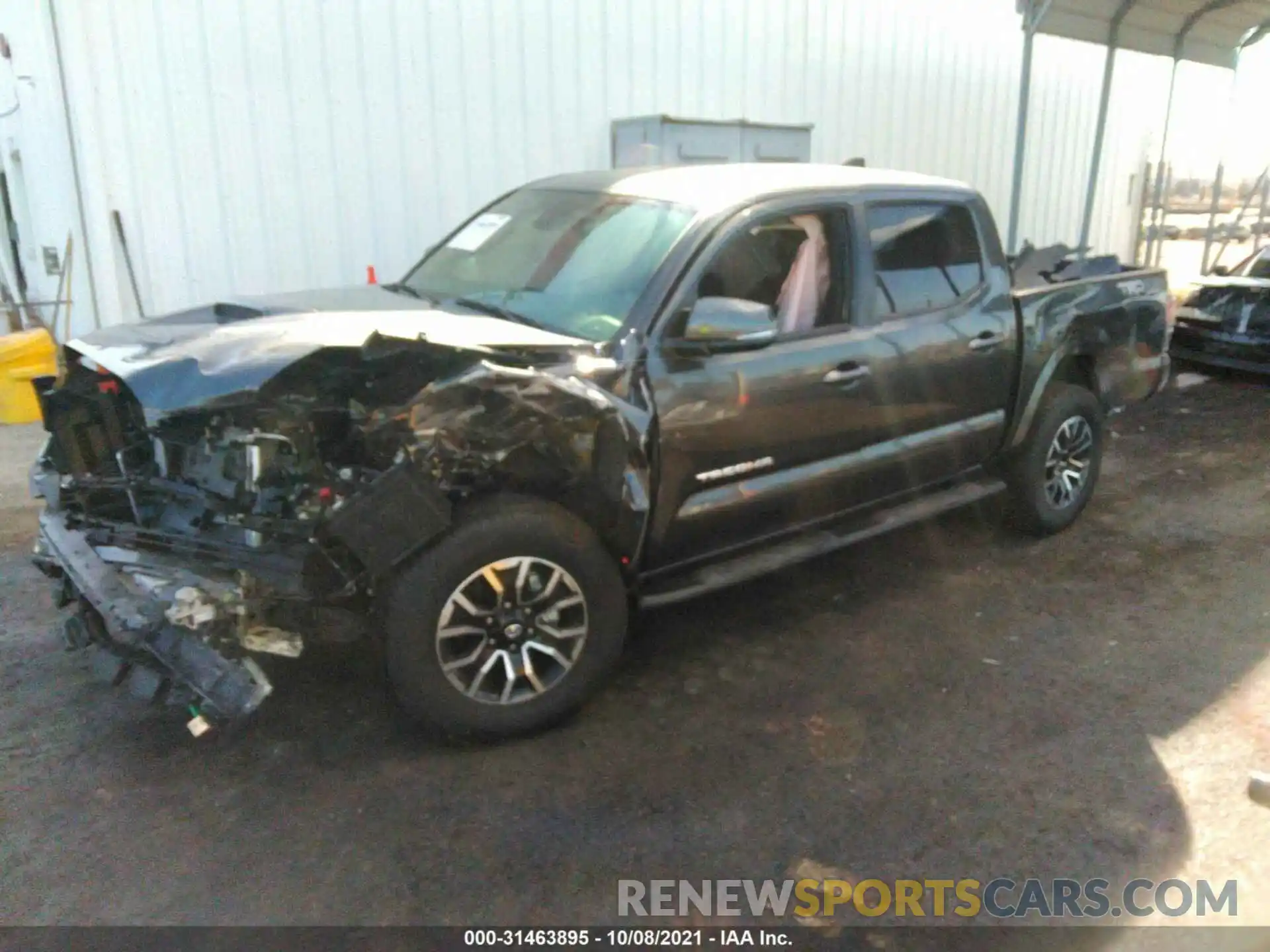 2 Photograph of a damaged car 3TMCZ5AN5MM431172 TOYOTA TACOMA 4WD 2021