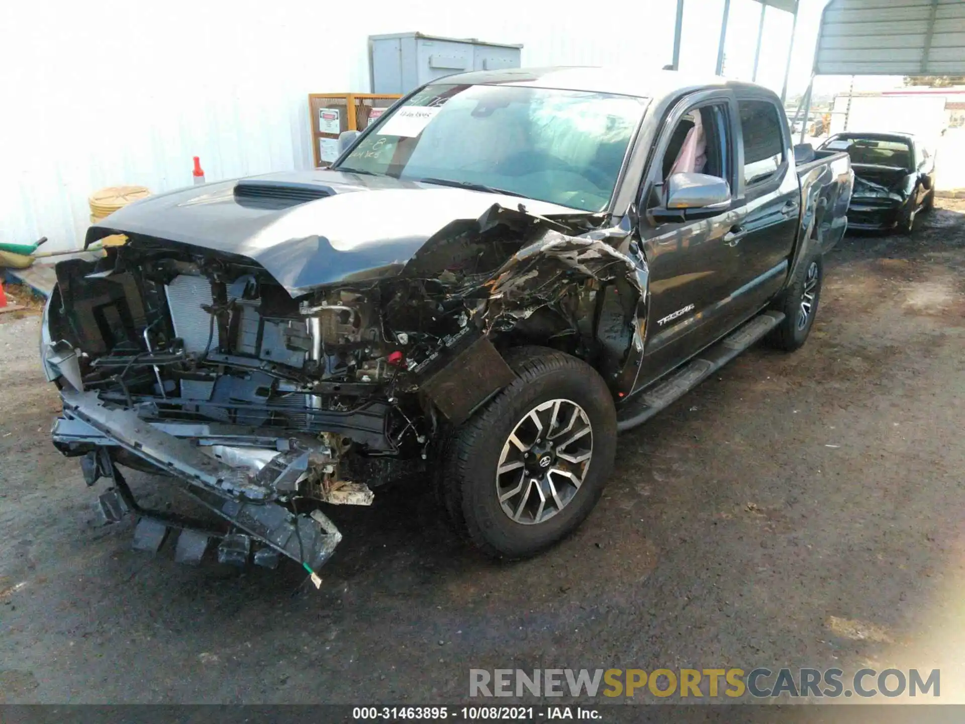 6 Photograph of a damaged car 3TMCZ5AN5MM431172 TOYOTA TACOMA 4WD 2021