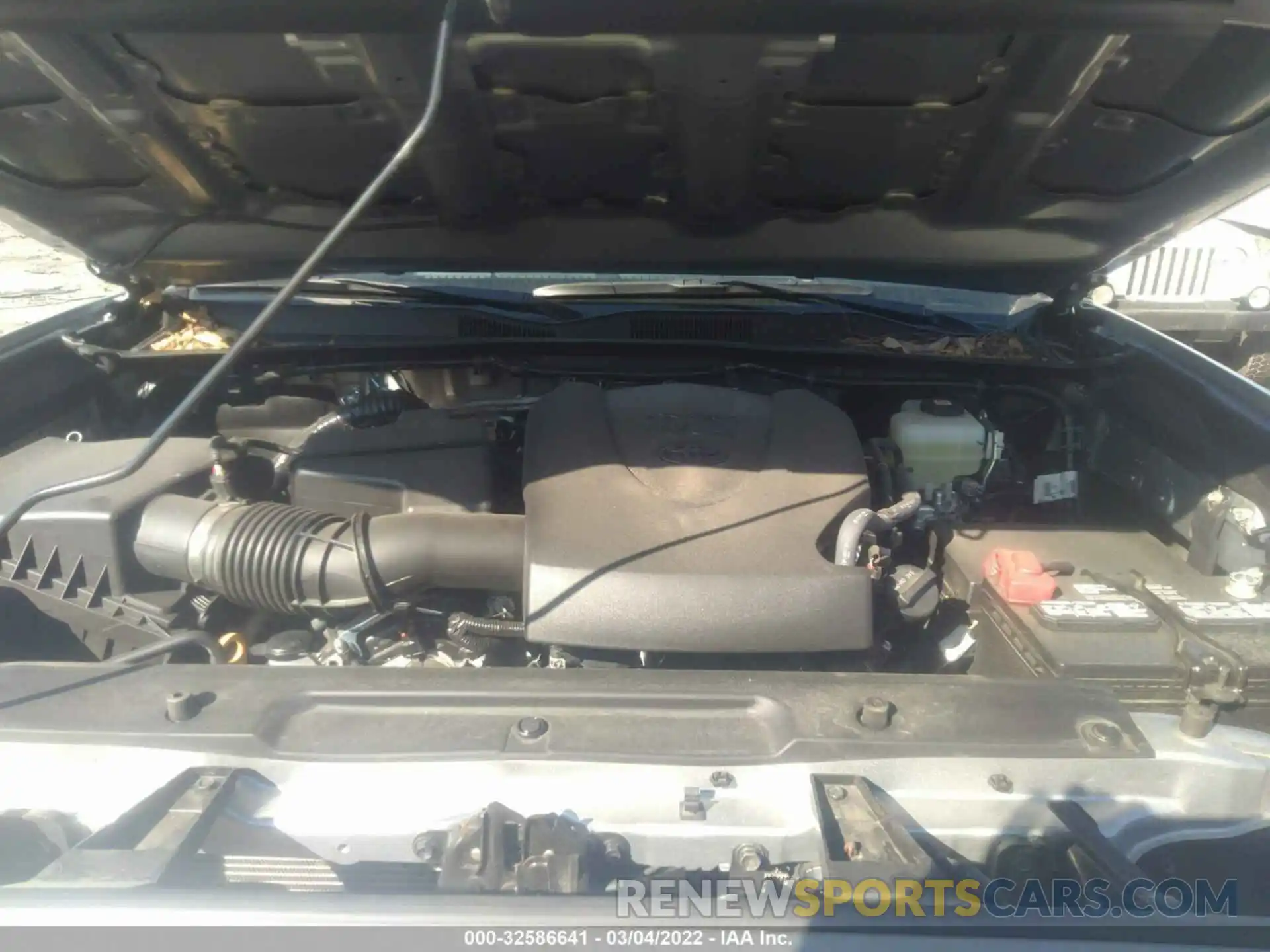 10 Photograph of a damaged car 3TMCZ5AN5MM432323 TOYOTA TACOMA 4WD 2021