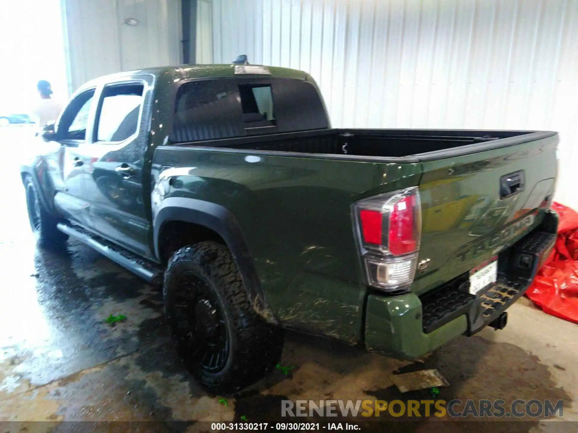 3 Photograph of a damaged car 3TMCZ5AN5MM432841 TOYOTA TACOMA 4WD 2021