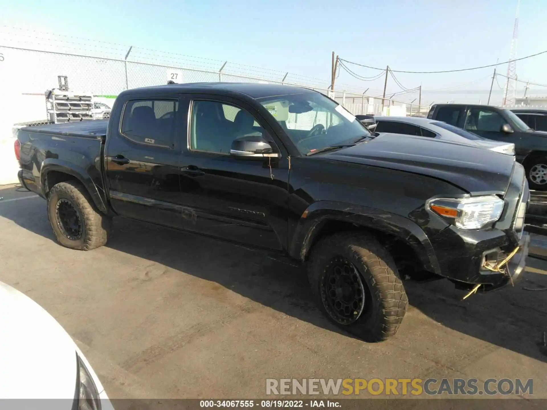 1 Photograph of a damaged car 3TMCZ5AN5MM442530 TOYOTA TACOMA 4WD 2021