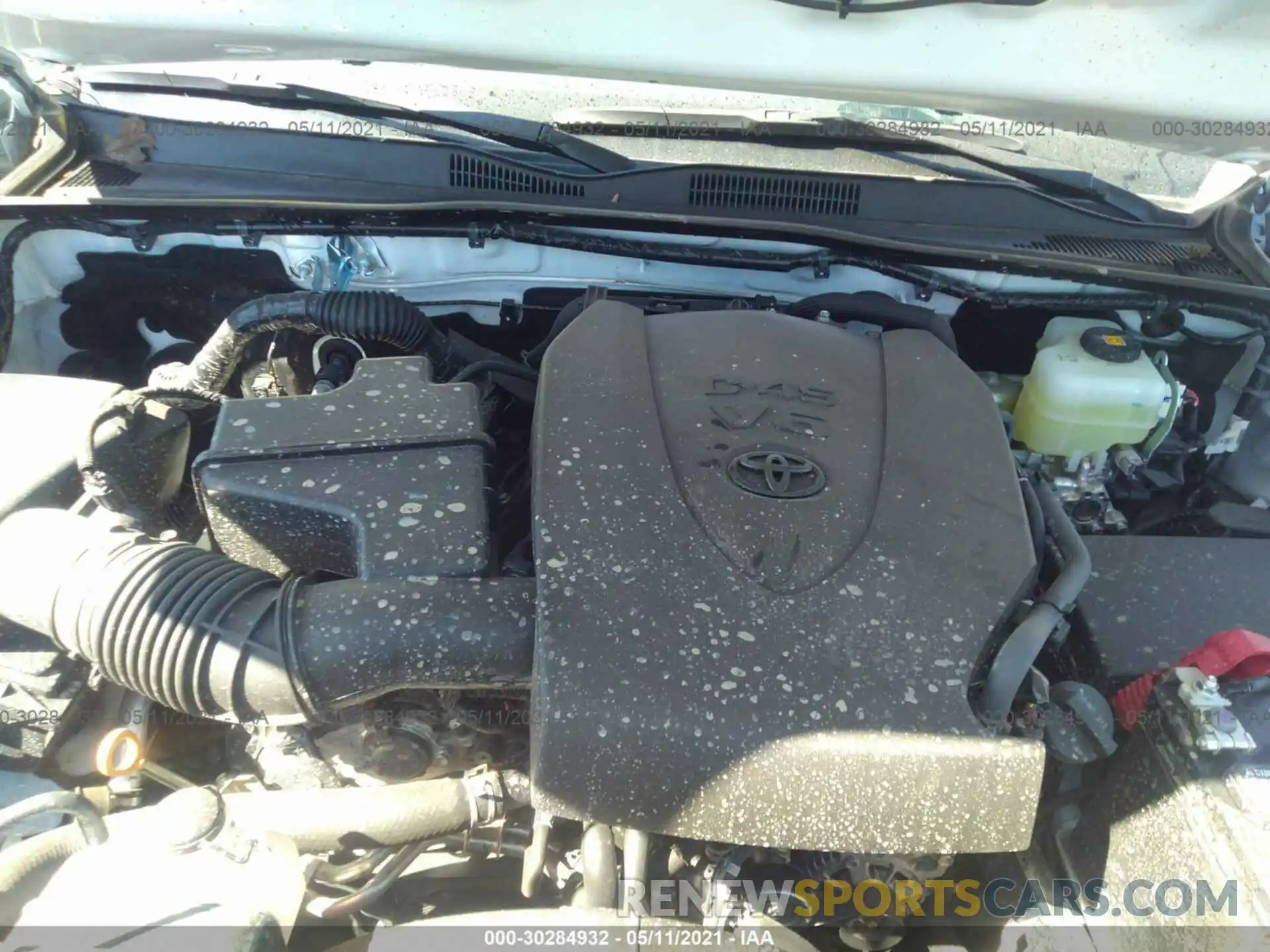 10 Photograph of a damaged car 3TMCZ5AN6MM371564 TOYOTA TACOMA 4WD 2021