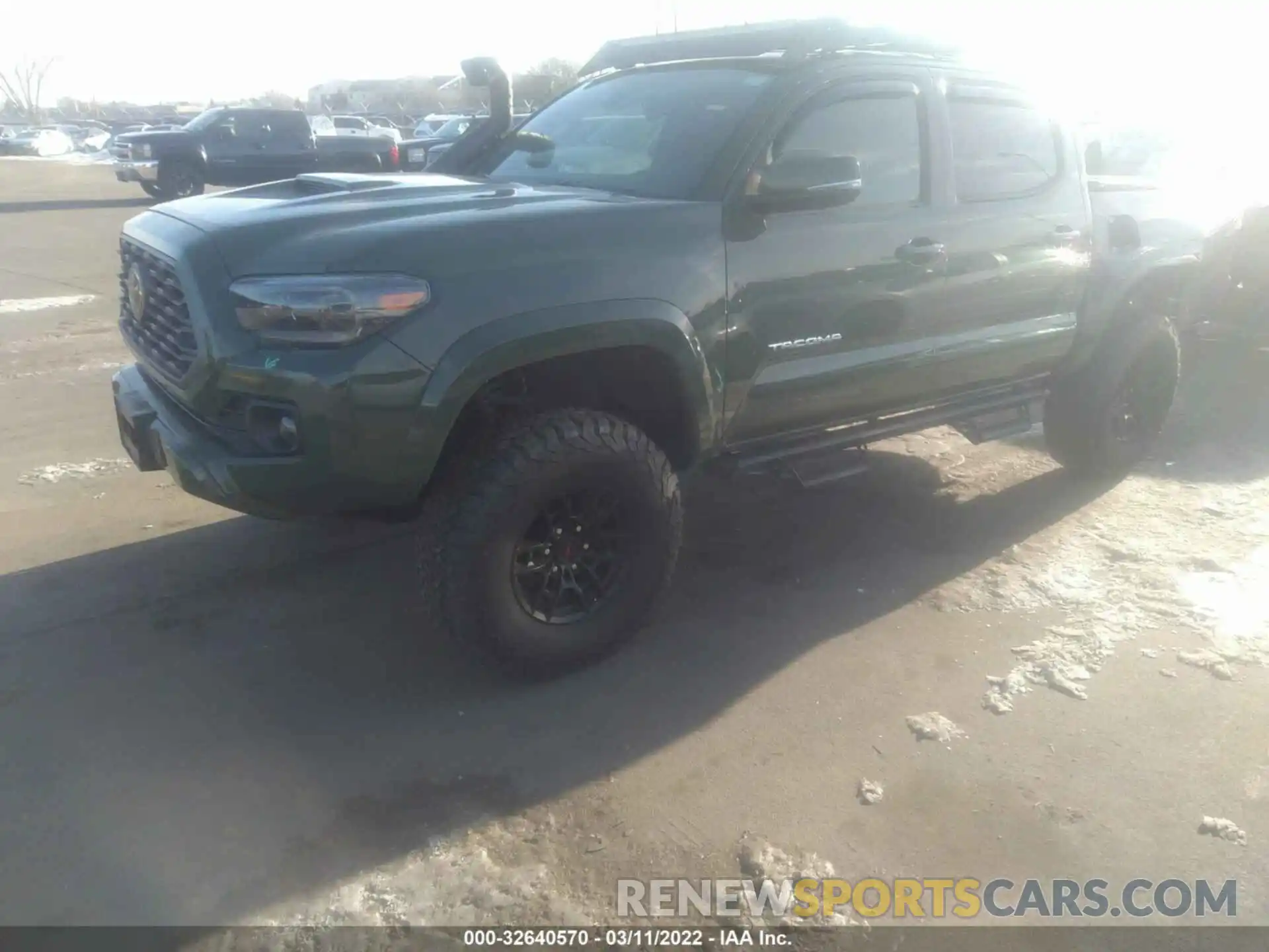 2 Photograph of a damaged car 3TMCZ5AN6MM384038 TOYOTA TACOMA 4WD 2021