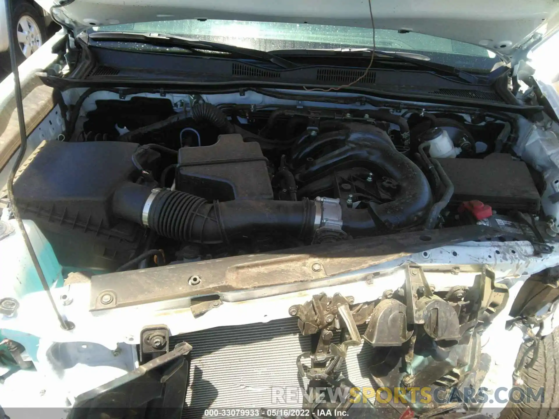 10 Photograph of a damaged car 3TMCZ5AN6MM393709 TOYOTA TACOMA 4WD 2021