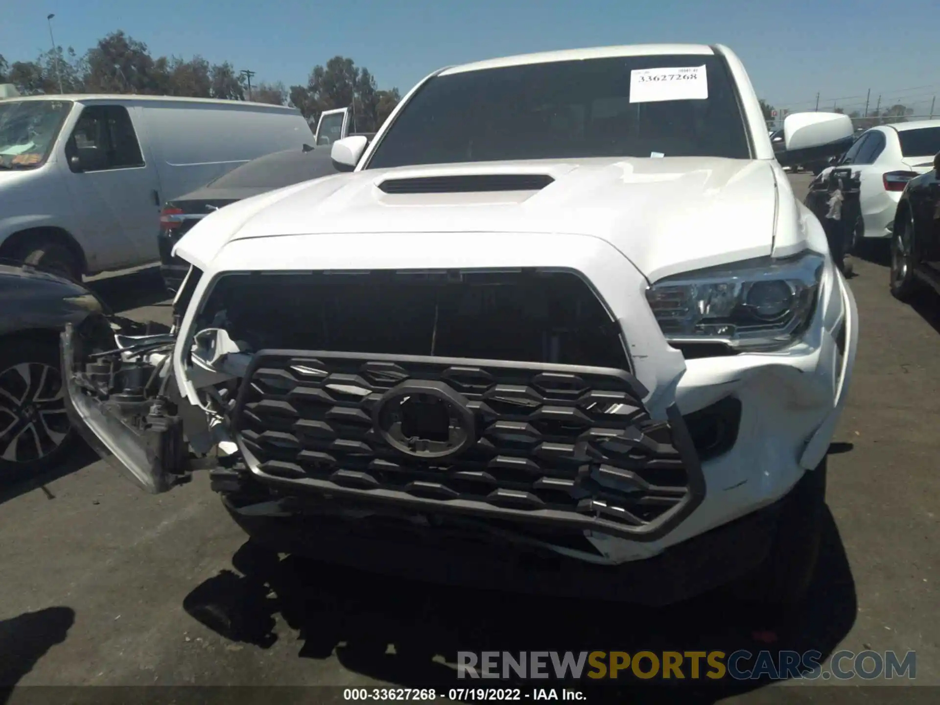 6 Photograph of a damaged car 3TMCZ5AN6MM399641 TOYOTA TACOMA 4WD 2021