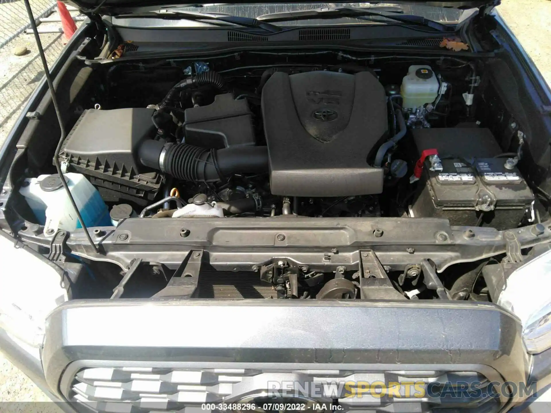 10 Photograph of a damaged car 3TMCZ5AN6MM402800 TOYOTA TACOMA 4WD 2021