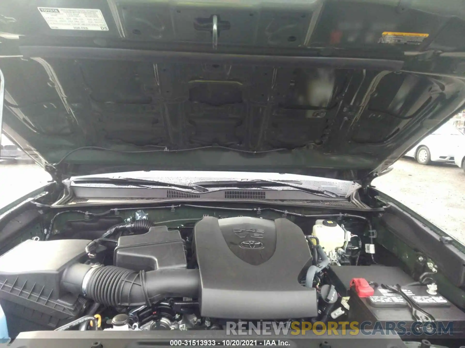 10 Photograph of a damaged car 3TMCZ5AN6MM407639 TOYOTA TACOMA 4WD 2021