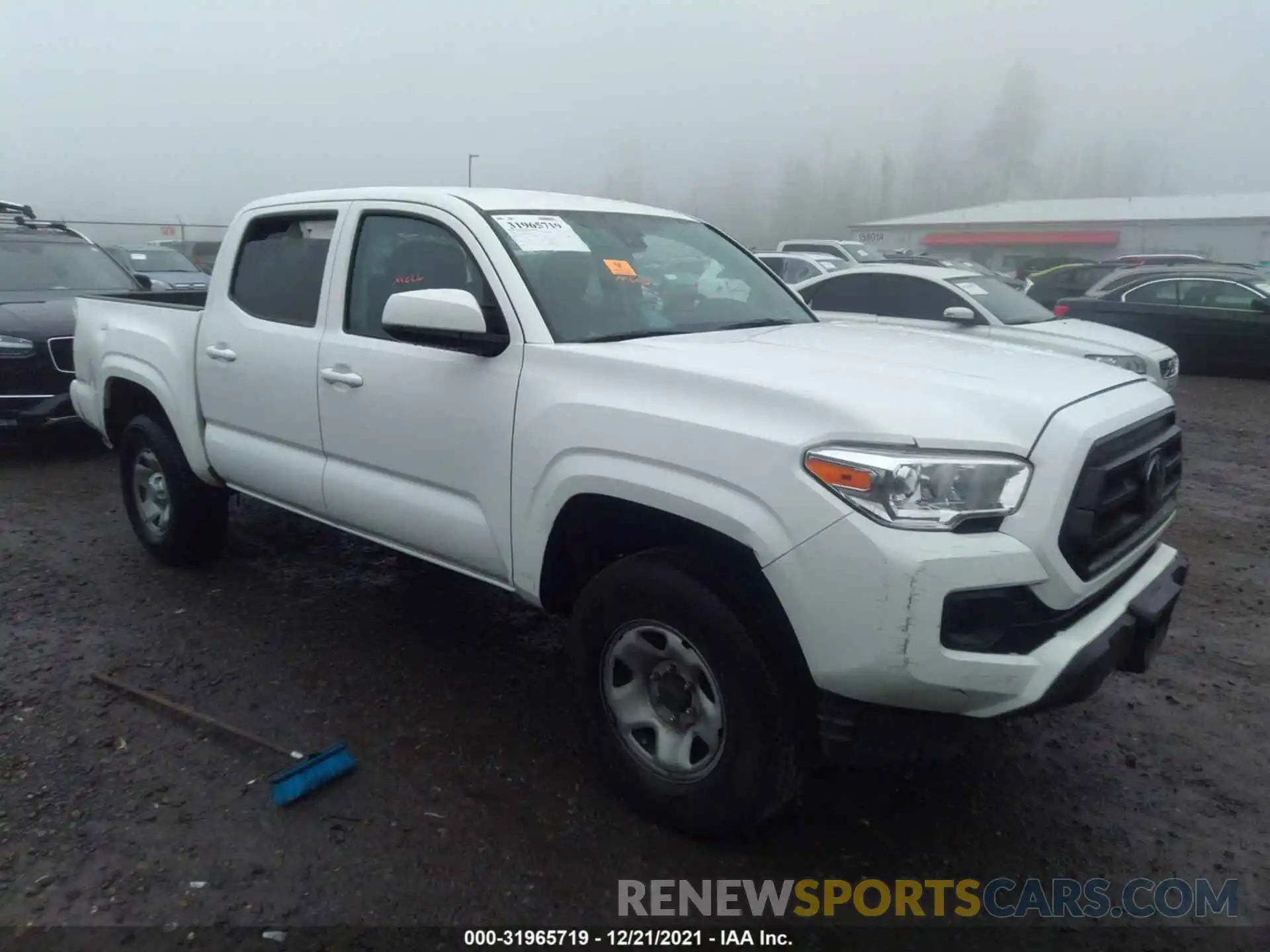 1 Photograph of a damaged car 3TMCZ5AN6MM408936 TOYOTA TACOMA 4WD 2021