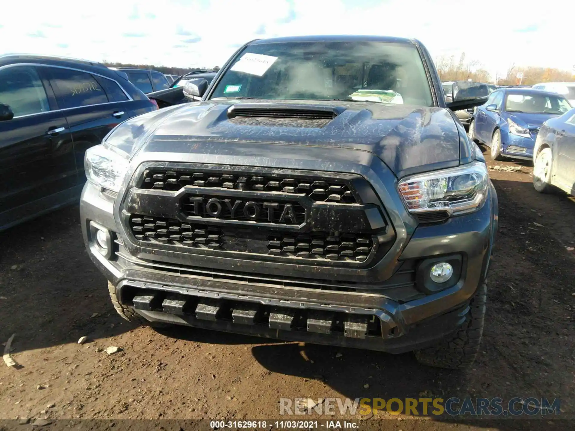 6 Фотография поврежденного автомобиля 3TMCZ5AN6MM415241 TOYOTA TACOMA 4WD 2021