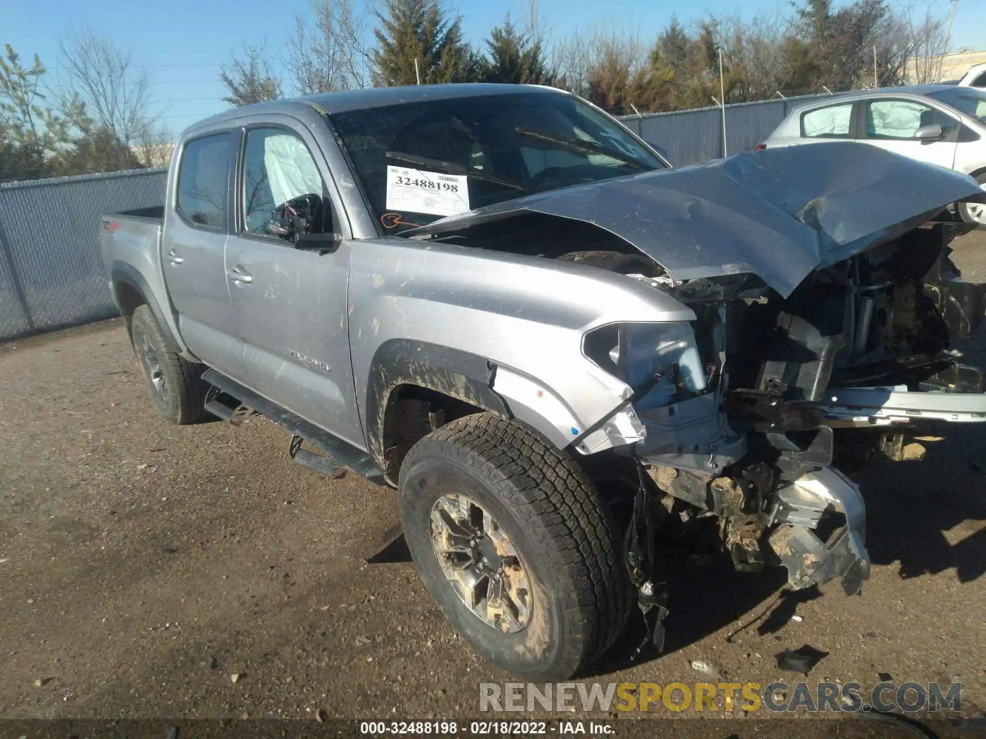 1 Photograph of a damaged car 3TMCZ5AN6MM416471 TOYOTA TACOMA 4WD 2021