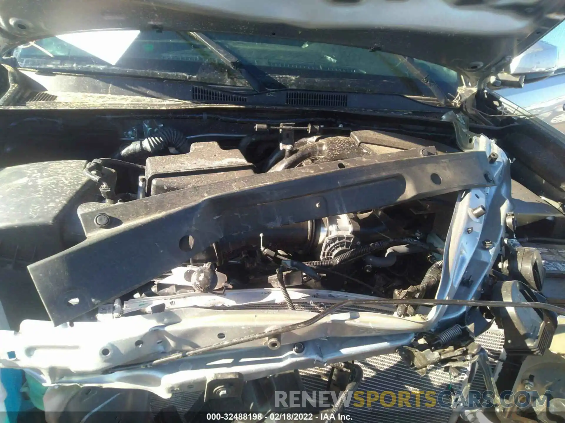 10 Photograph of a damaged car 3TMCZ5AN6MM416471 TOYOTA TACOMA 4WD 2021