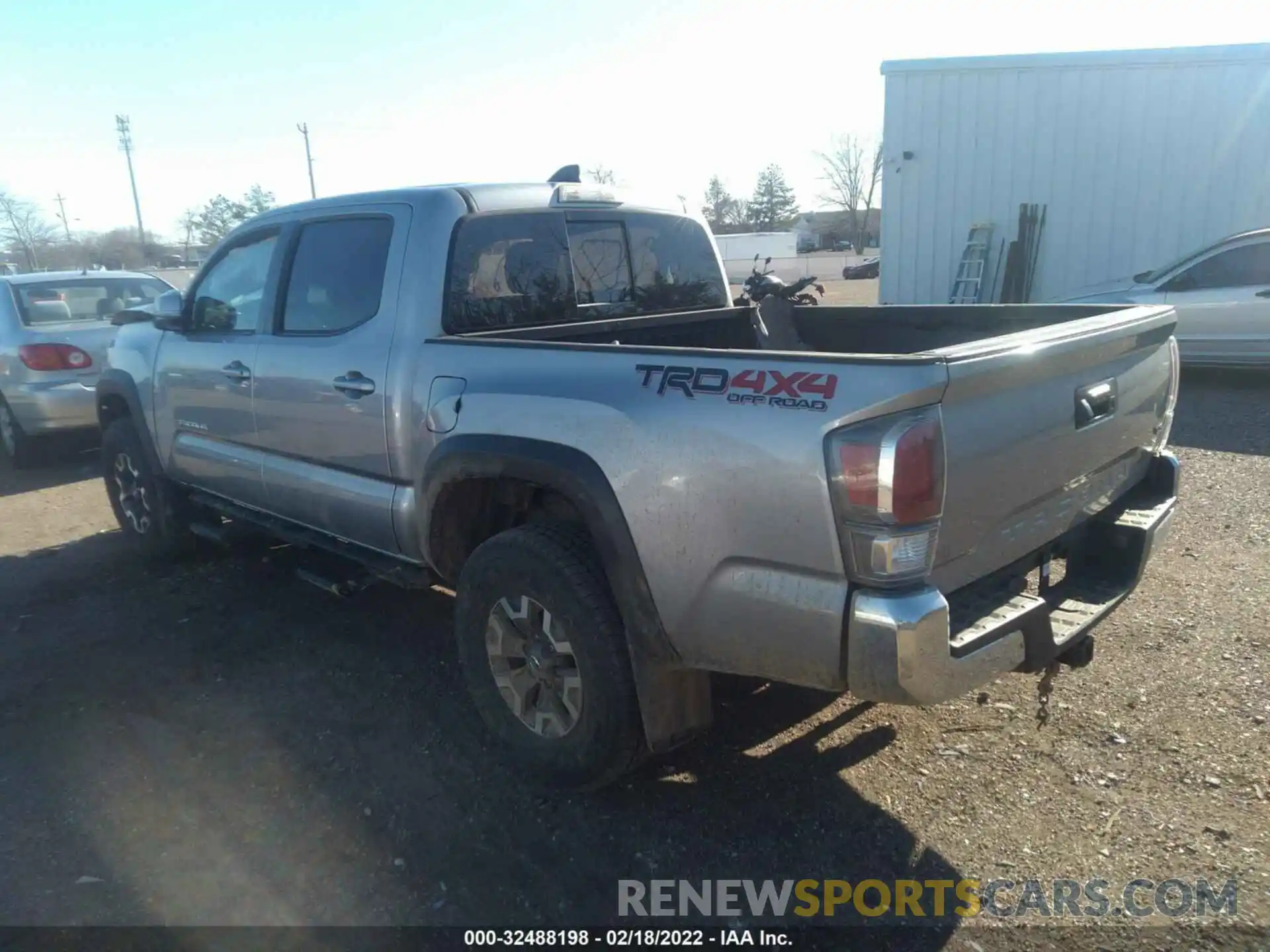 3 Photograph of a damaged car 3TMCZ5AN6MM416471 TOYOTA TACOMA 4WD 2021